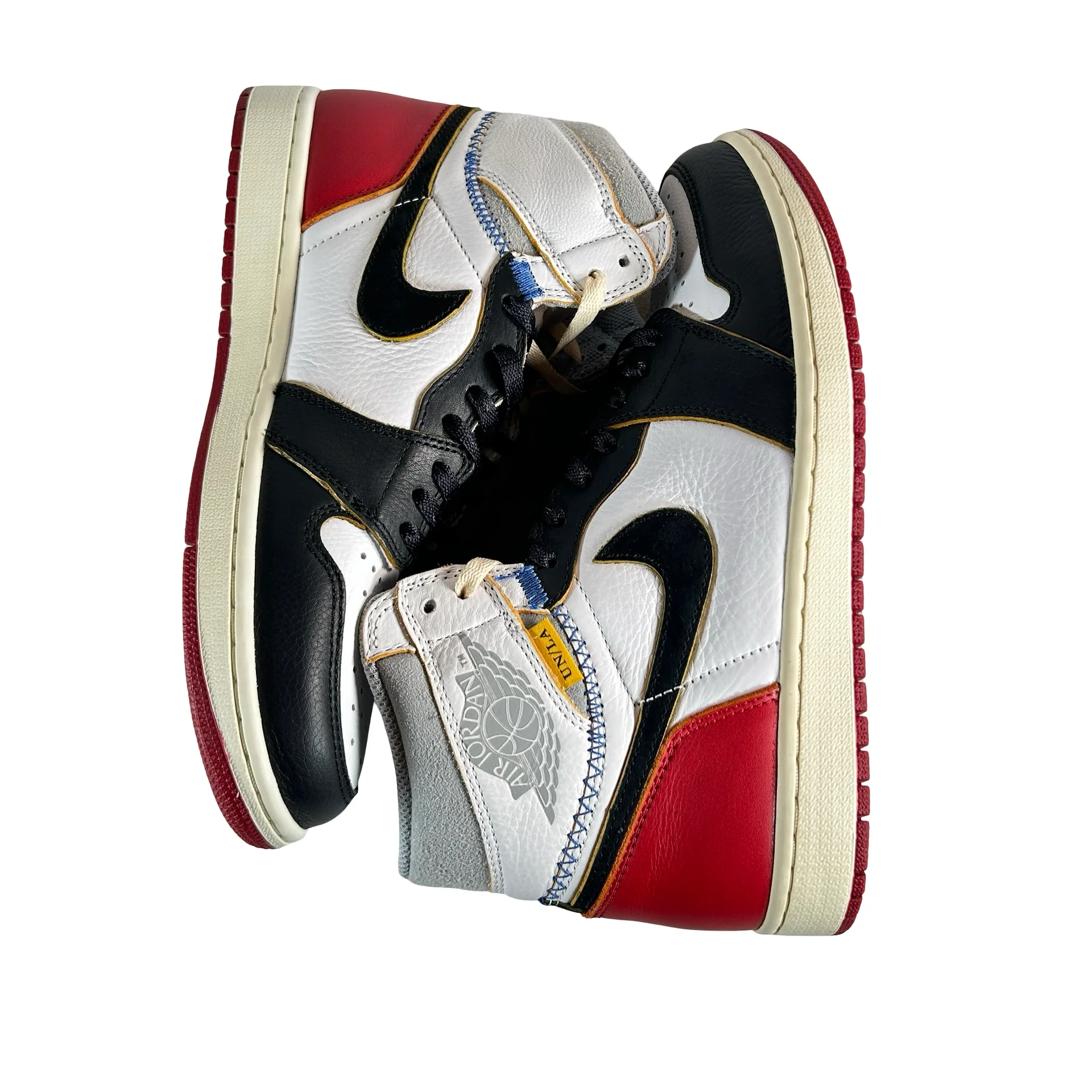 BV1300 106 Jordan 1 Union Black Toe [USED] - 9.5 M (Used3) - Image 5