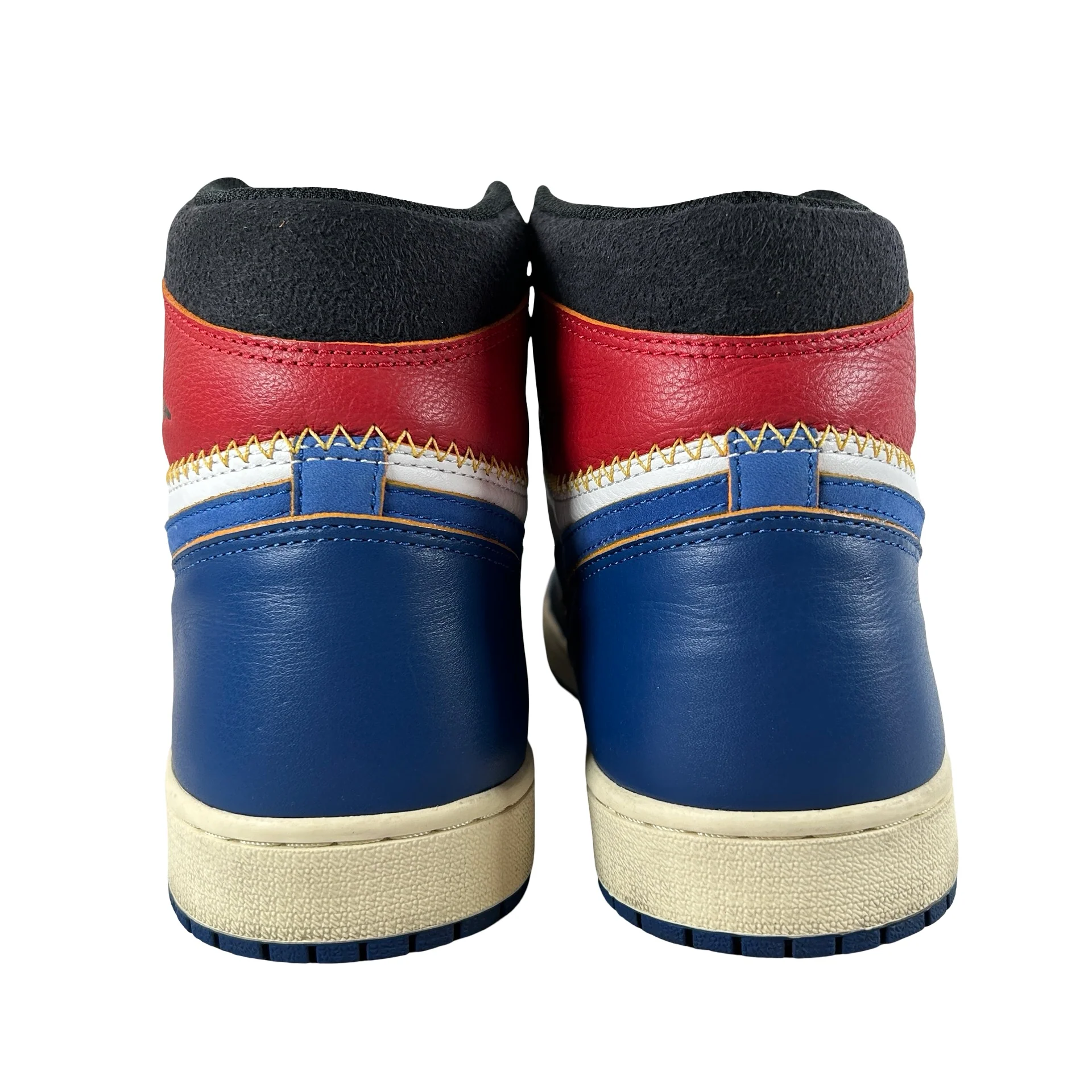 BV1300 146 Jordan 1 Union Storm Blue Toe SAMPLE [USED] - 12 M (Used) - Image 3