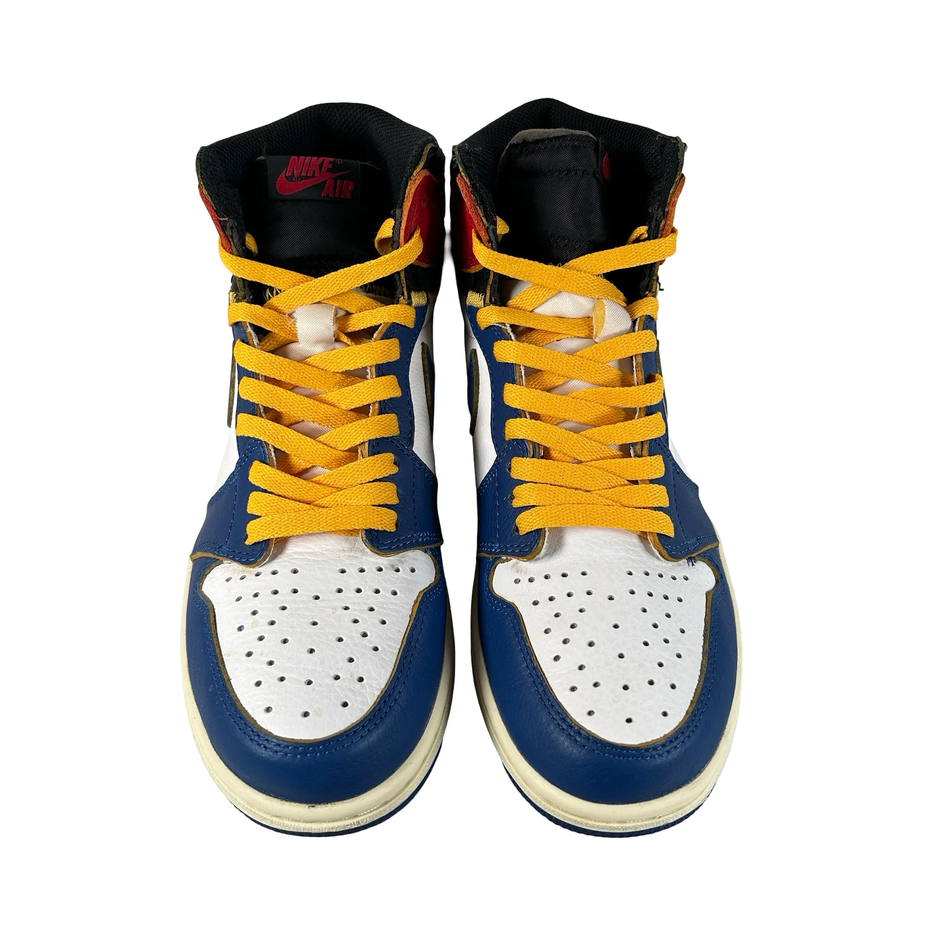 BV1300 146 Jordan 1 Union Storm Blue Toe [USED] - 8 M (Used) - Image 2
