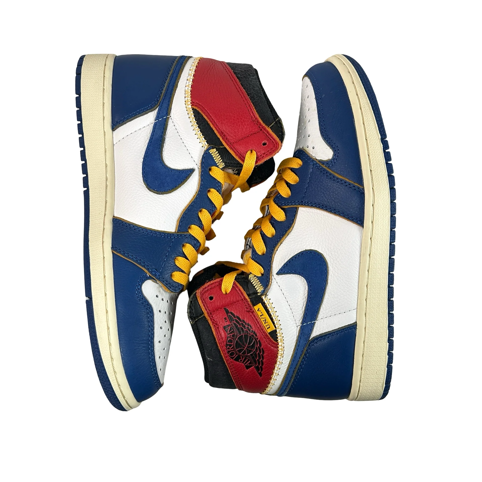 BV1300 146 Jordan 1 Union Storm Blue Toe [USED] - 8 M (Used) - Image 5