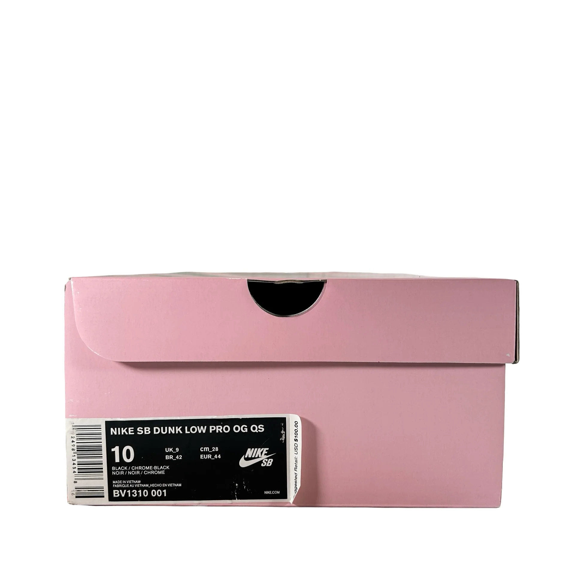 BV1310 001 Nike SB Dunk Low Diamond Supply Co. Black Diamond [USED] - 10 M (Used) - Image 7