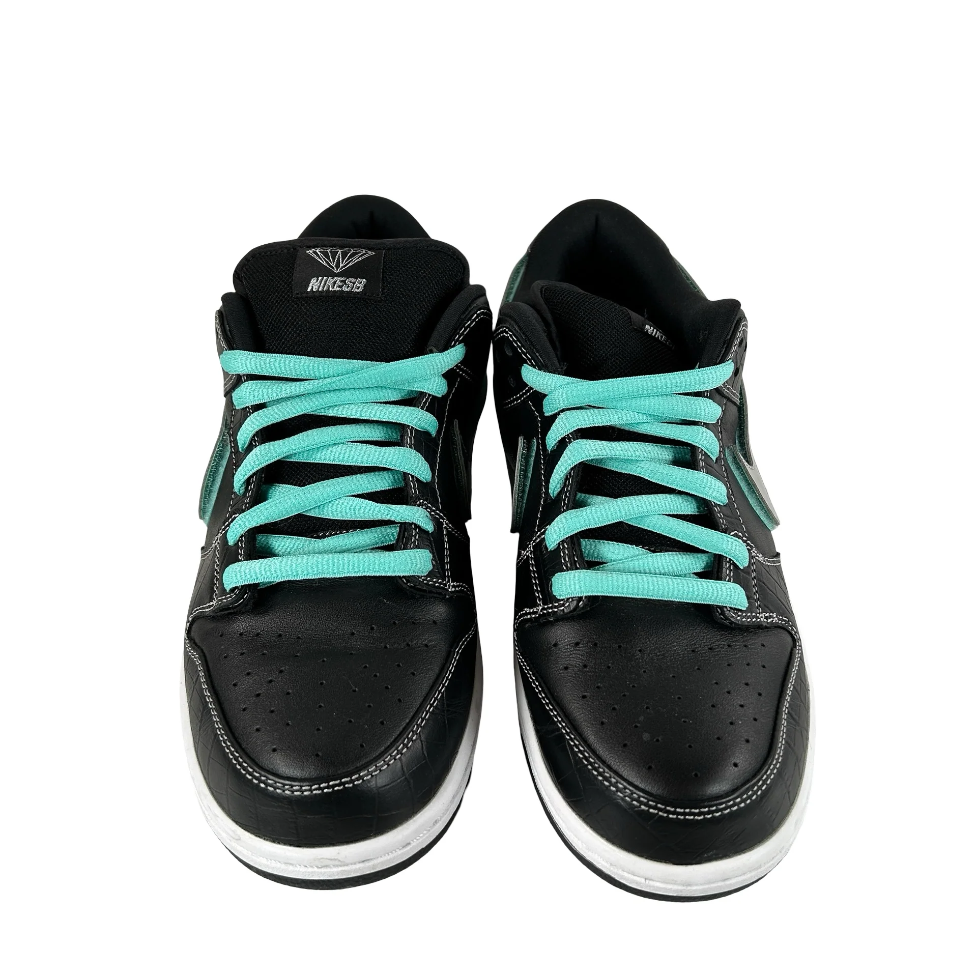 BV1310 001 Nike SB Dunk Low Diamond Supply Co. Black Diamond [USED] - 11.5 M (Used) - Image 2