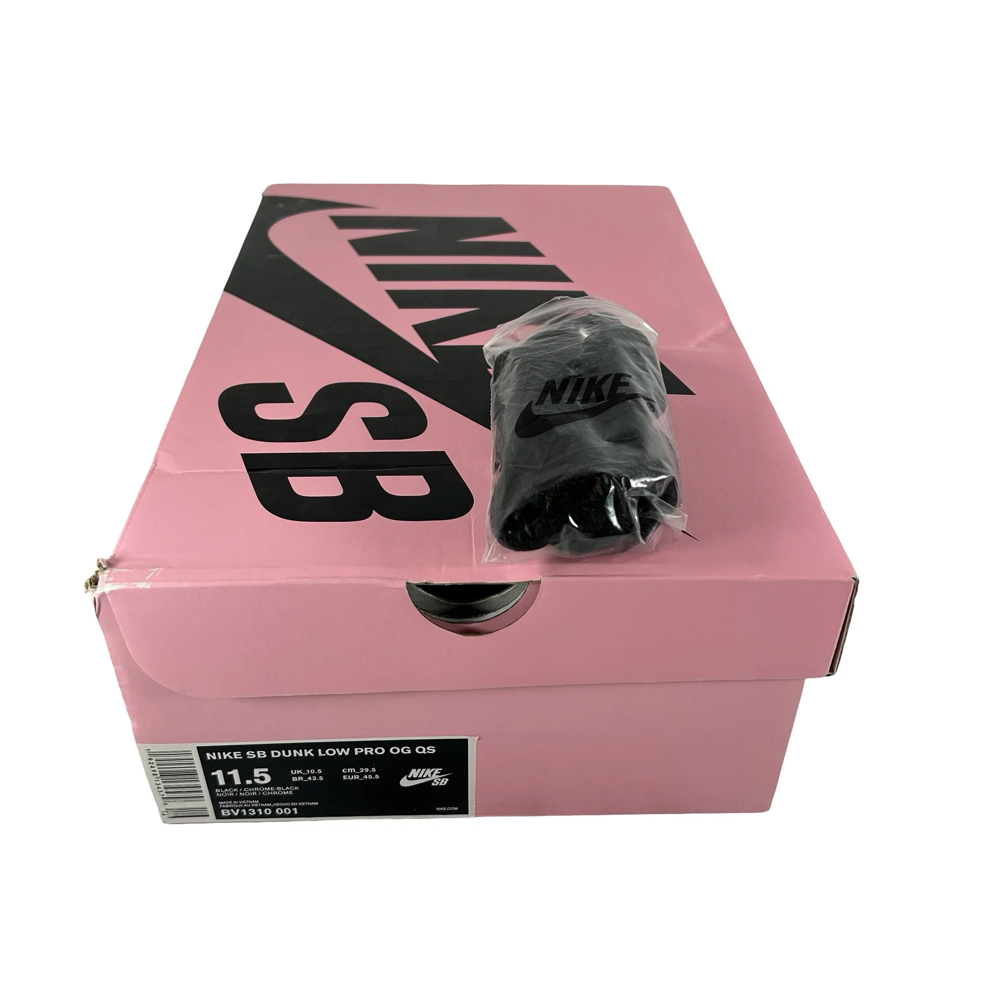 BV1310 001 Nike SB Dunk Low Diamond Supply Co. Black Diamond [USED] - 11.5 M (Used) - Image 7