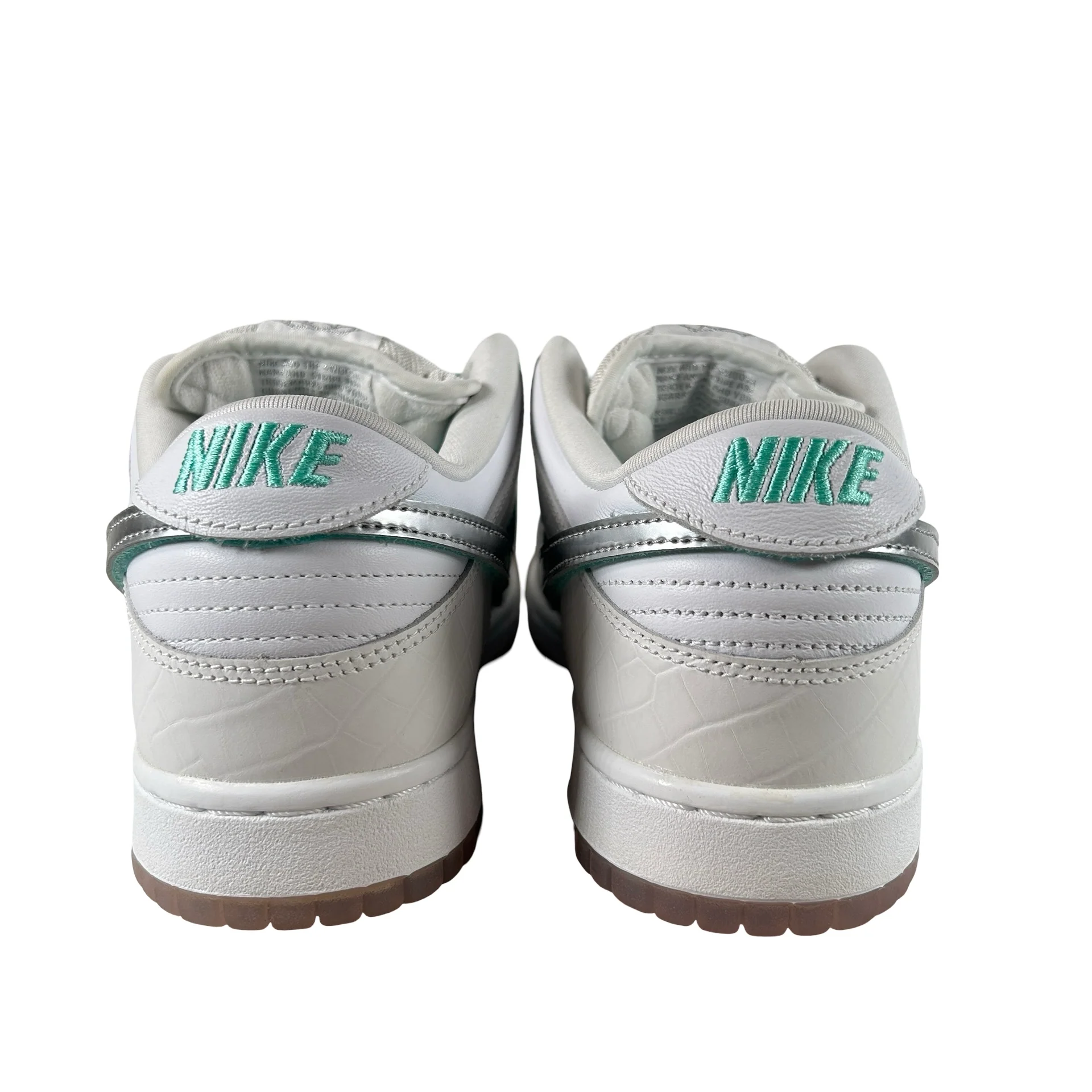 BV1310 100 Nike SB Dunk Low Diamond Supply Co. White Diamond [CONDITIONAL] - 9 M (Yellowing) - Image 3
