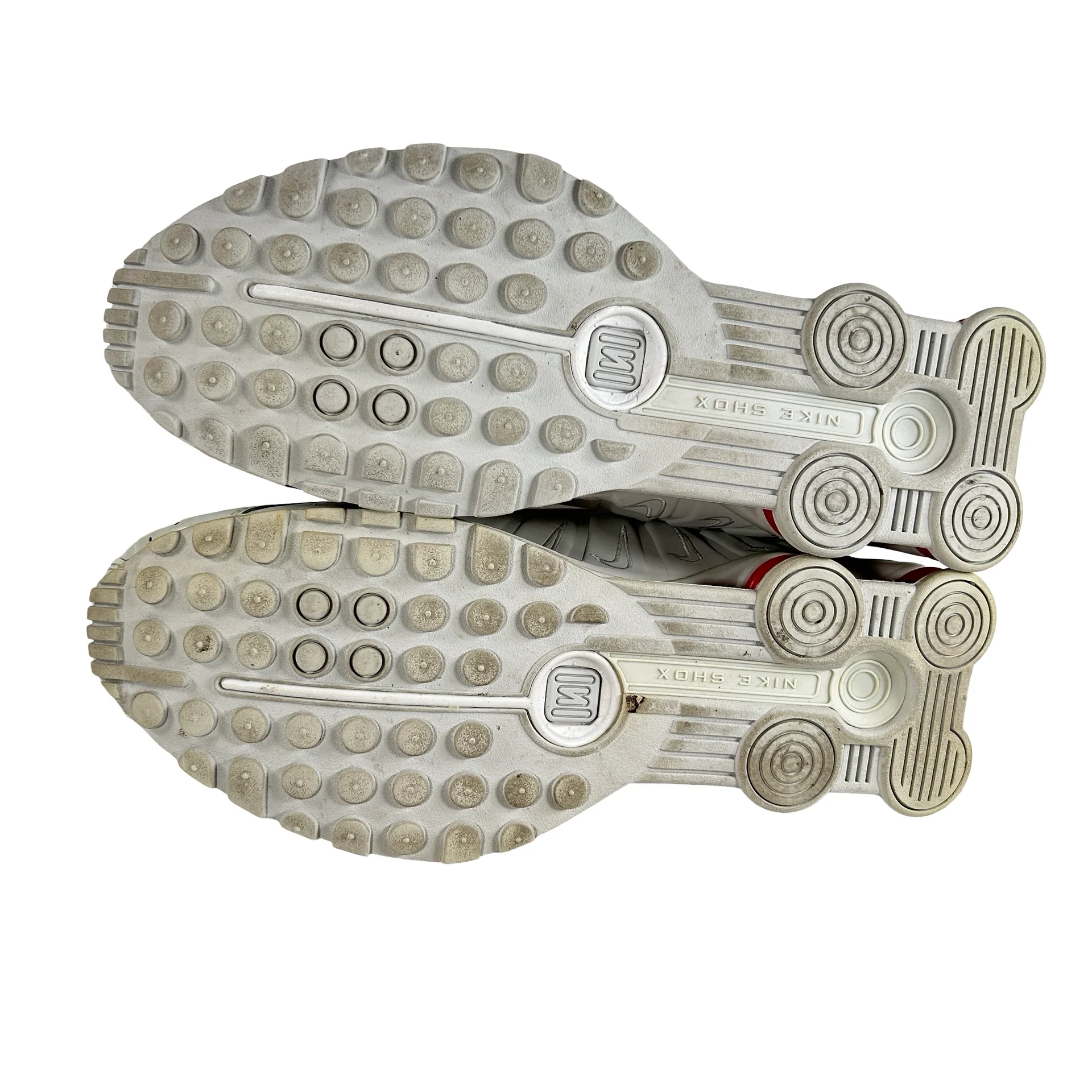 BV1387 002 Nike Shox R4 Neymar White [USED] - 10.5 M (Used) (No Box) - Image 6