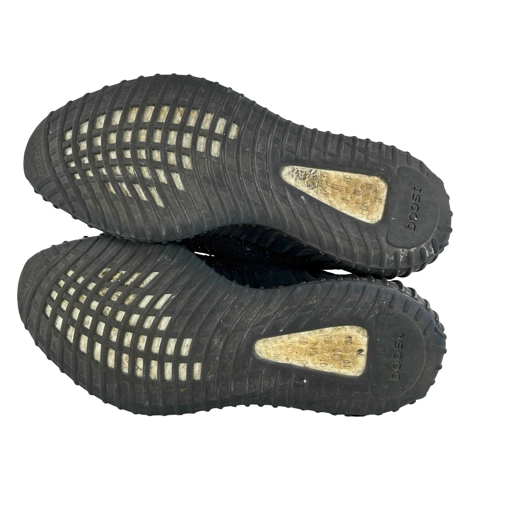 BY1604 Adidas Yeezy Boost 350 V2 Core Black White [USED] - 10 M (Used2) (No Box) - Image 6