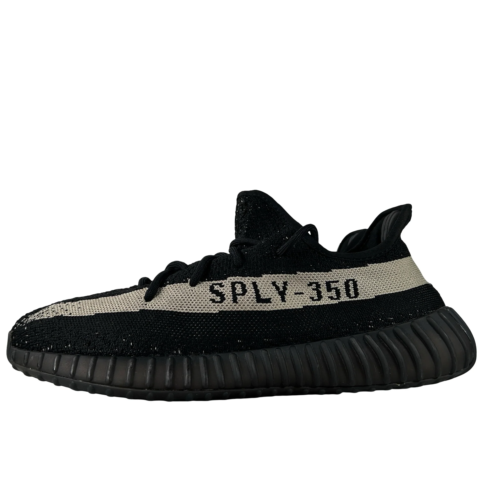 BY1604 Adidas Yeezy Boost 350 V2 Core Black White [USED] - 11 M (Used) (Replace Box)