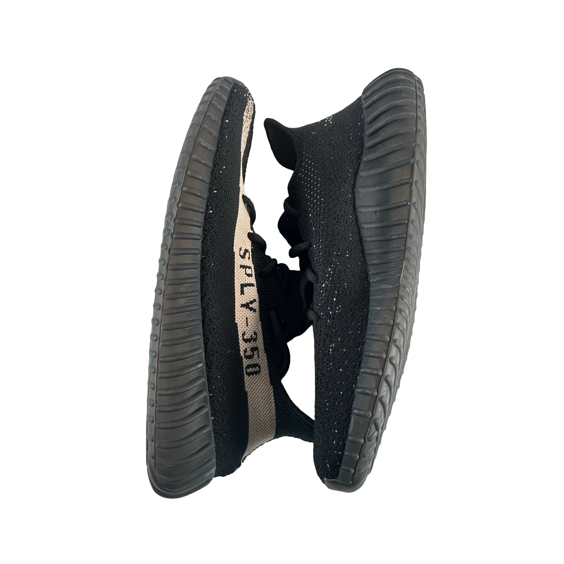 BY1604 adidas Yeezy Boost 350 V2 Core Black White [USED] - 11 M (Used5) - Image 4