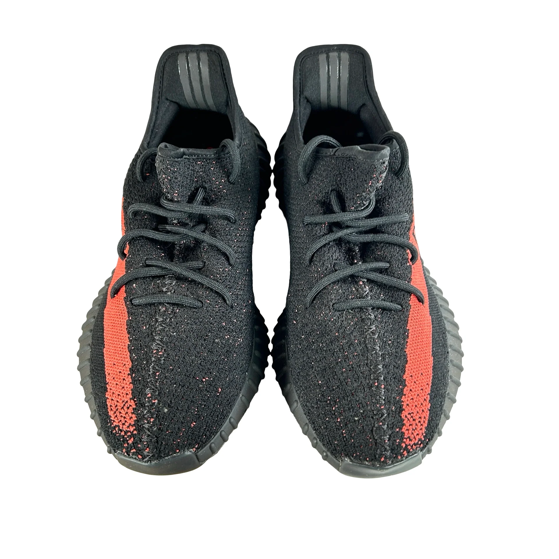 BY9612 Yeezy Boost 350 V2 Core Black Red [USED] - 10.5 M (Used2) - Image 2
