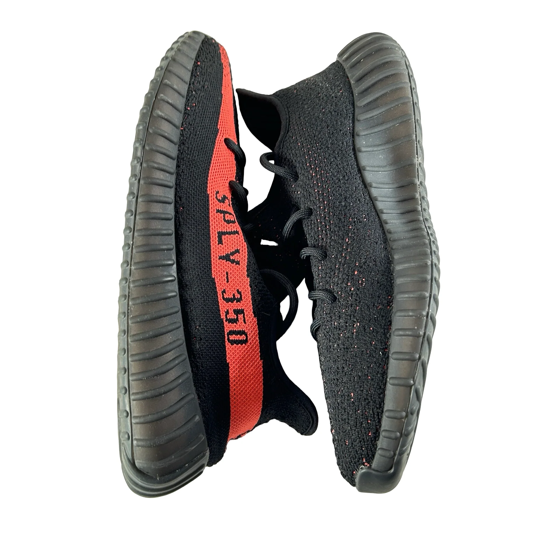 BY9612 Yeezy Boost 350 V2 Core Black Red [USED] - 10.5 M (Used2) - Image 4