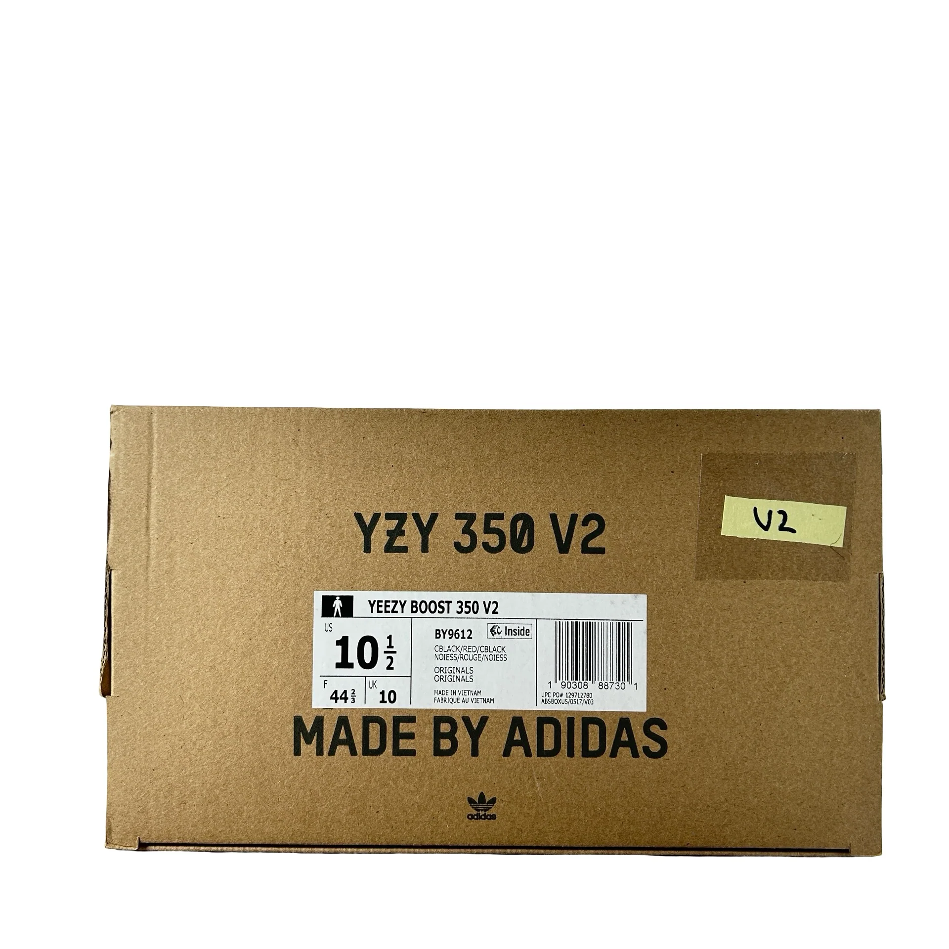 BY9612 Yeezy Boost 350 V2 Core Black Red [USED] - 10.5 M (Used2) - Image 7