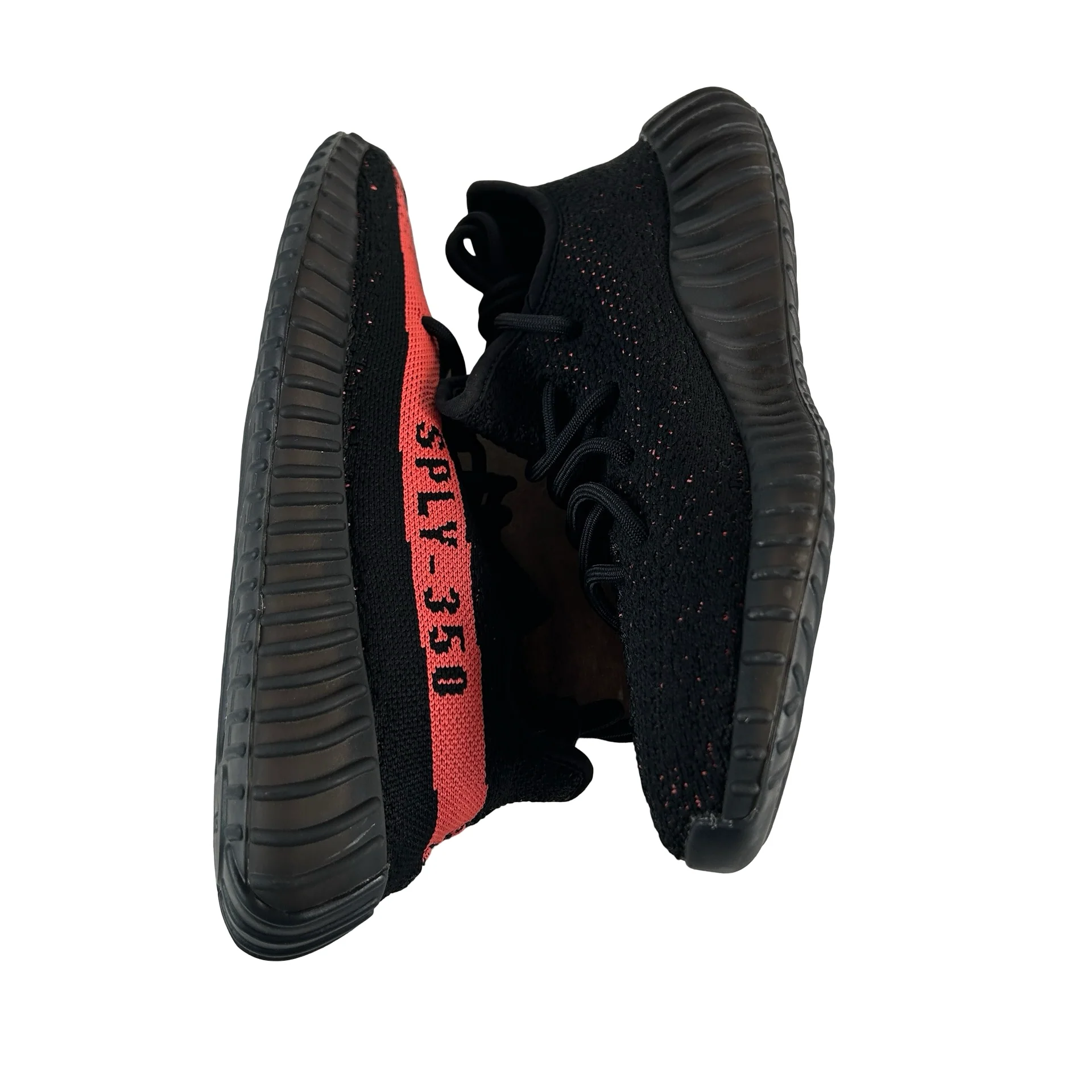 BY9612 Yeezy Boost 350 V2 Core Black Red [USED] - 6 M (Used2) - Image 4