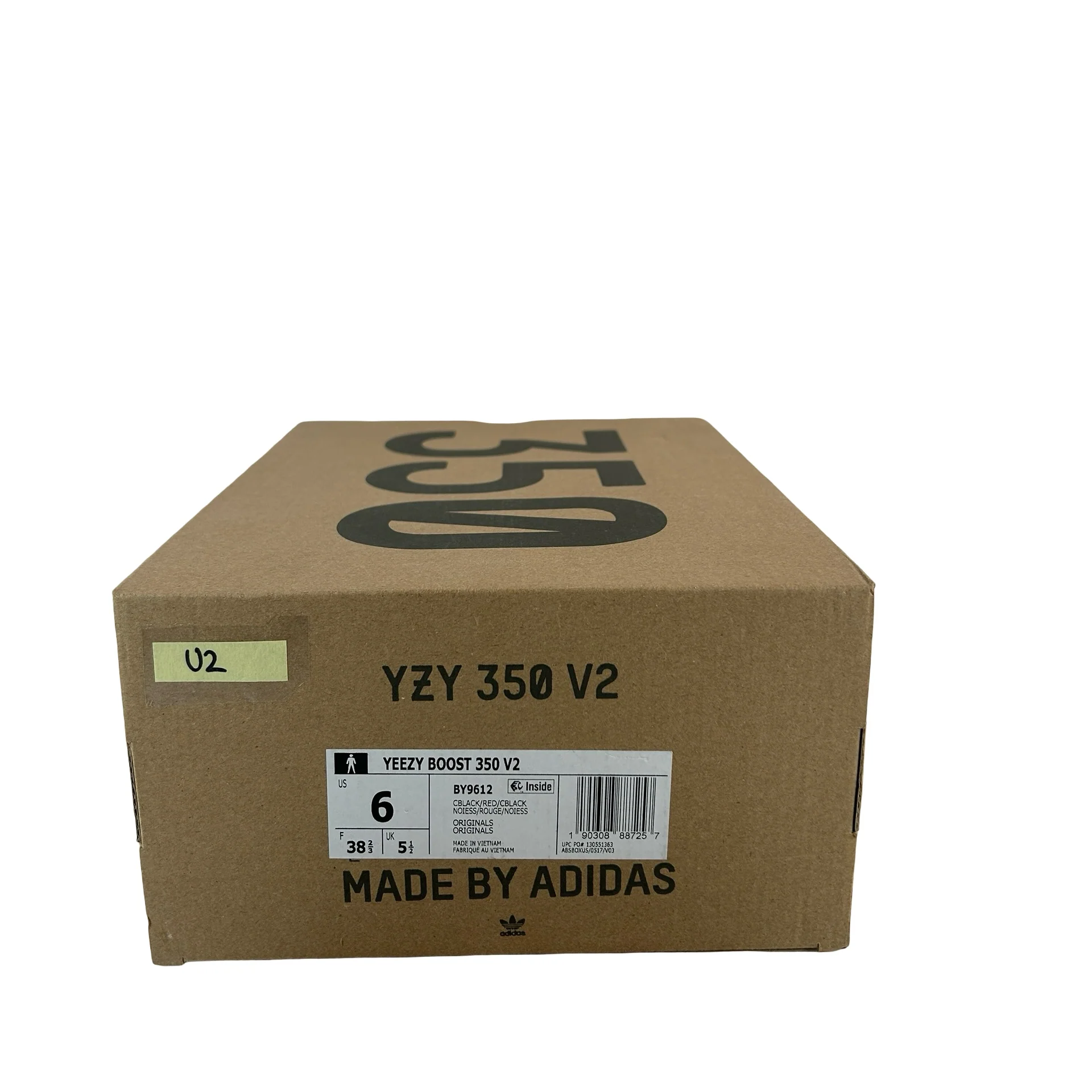 BY9612 Yeezy Boost 350 V2 Core Black Red [USED] - 6 M (Used2) - Image 7