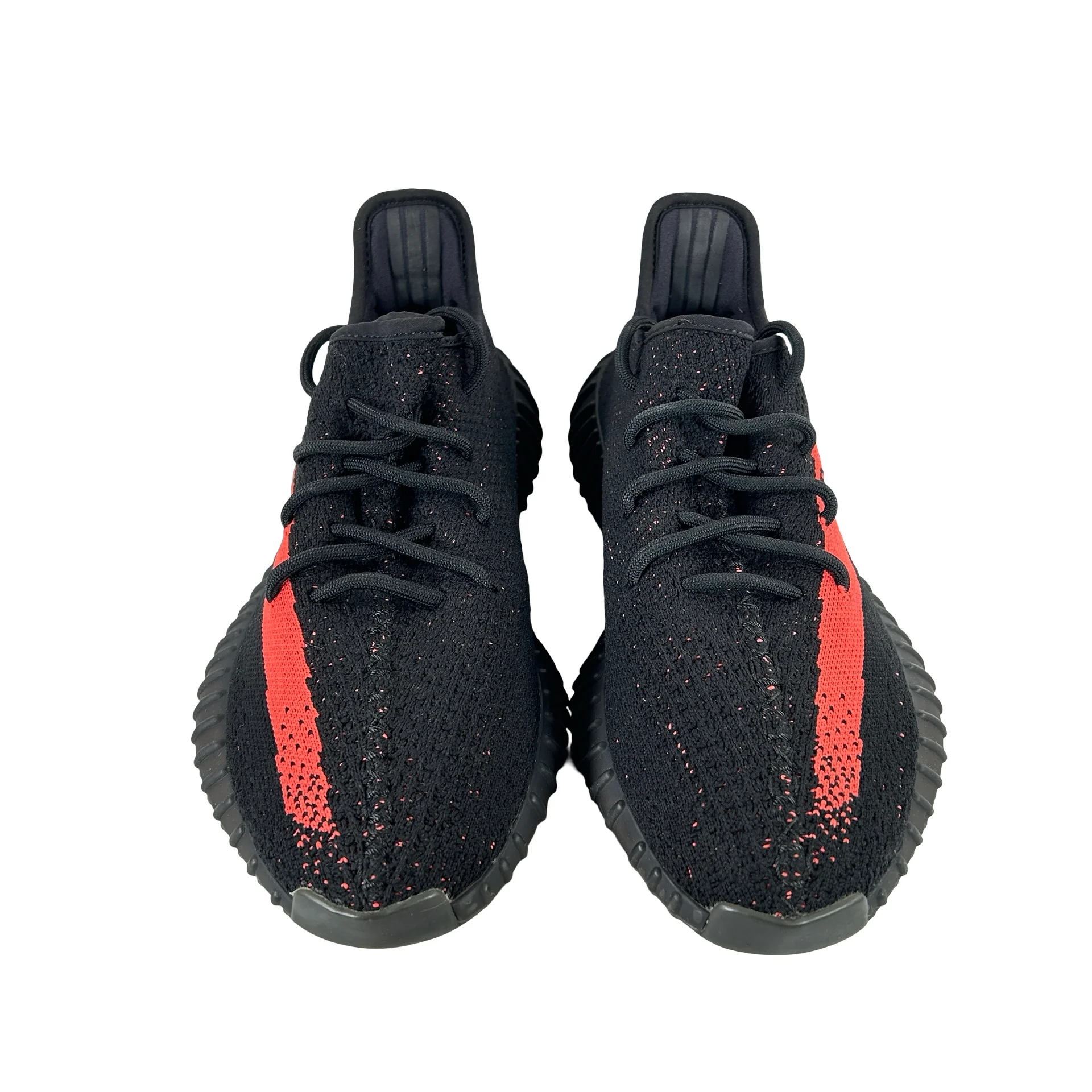 BY9612 Yeezy Boost 350 V2 Core Black Red [USED] - 9 M (Used) - Image 2