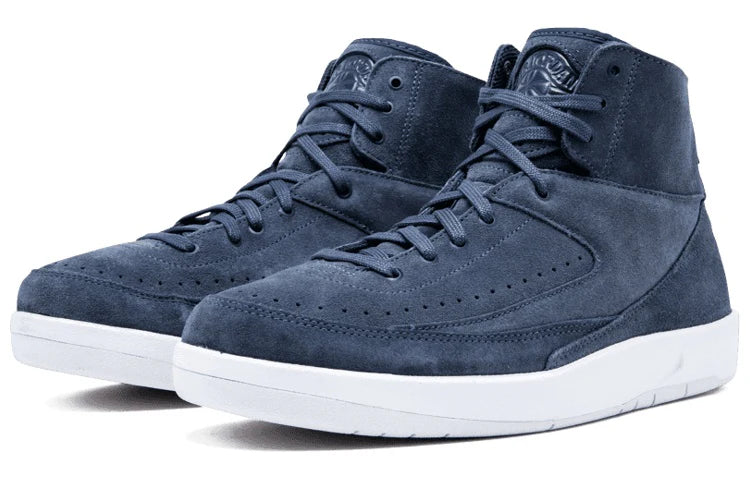 897521 402 Air Jordan 2 Retro Decon Thunder Blue - Image 3