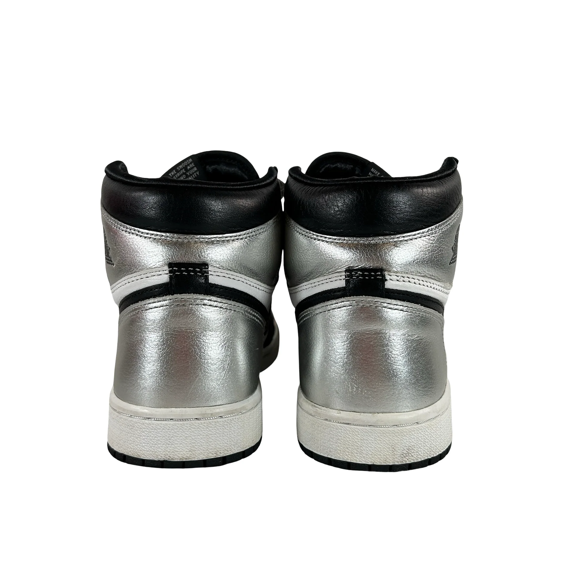 CD0461 001 Jordan 1 Retro High Silver Toe (Women's) [USED] - 7.5 W (Used) - Image 3