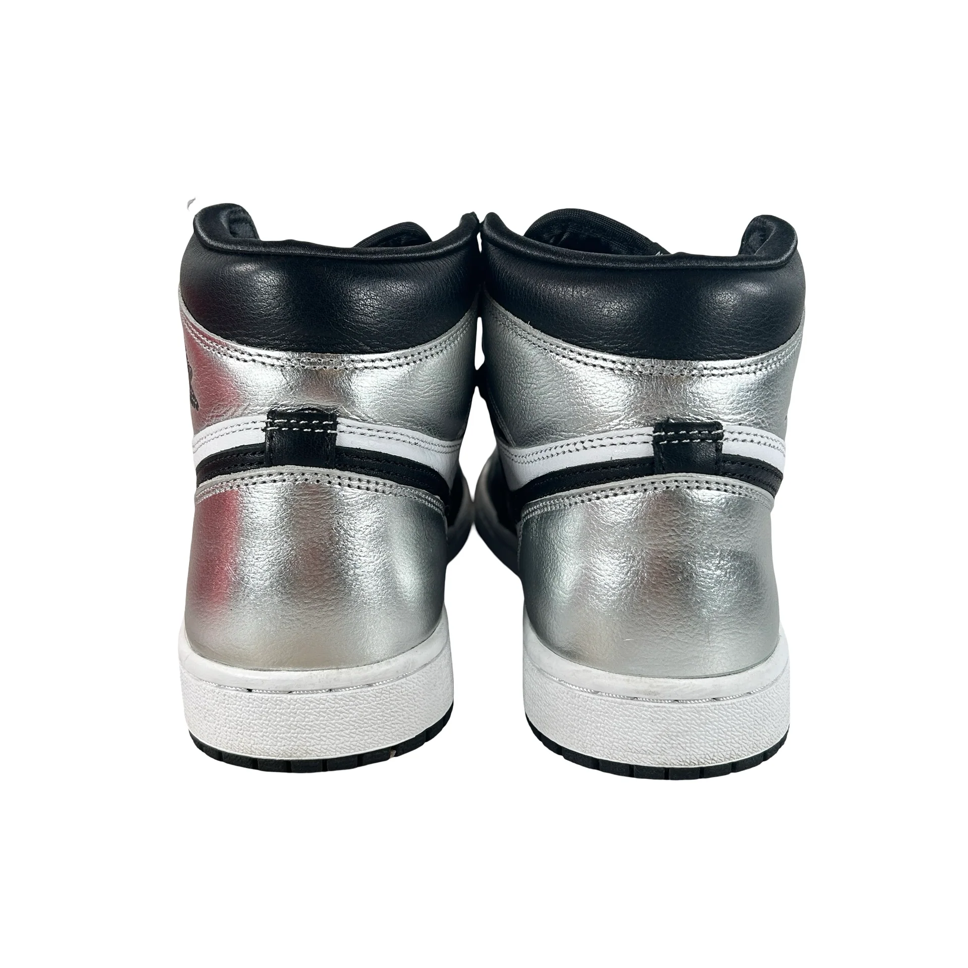 CD0461 001 Jordan 1 Retro High Silver Toe (Women's) [USED] - 8.5 W (Used) - Image 3