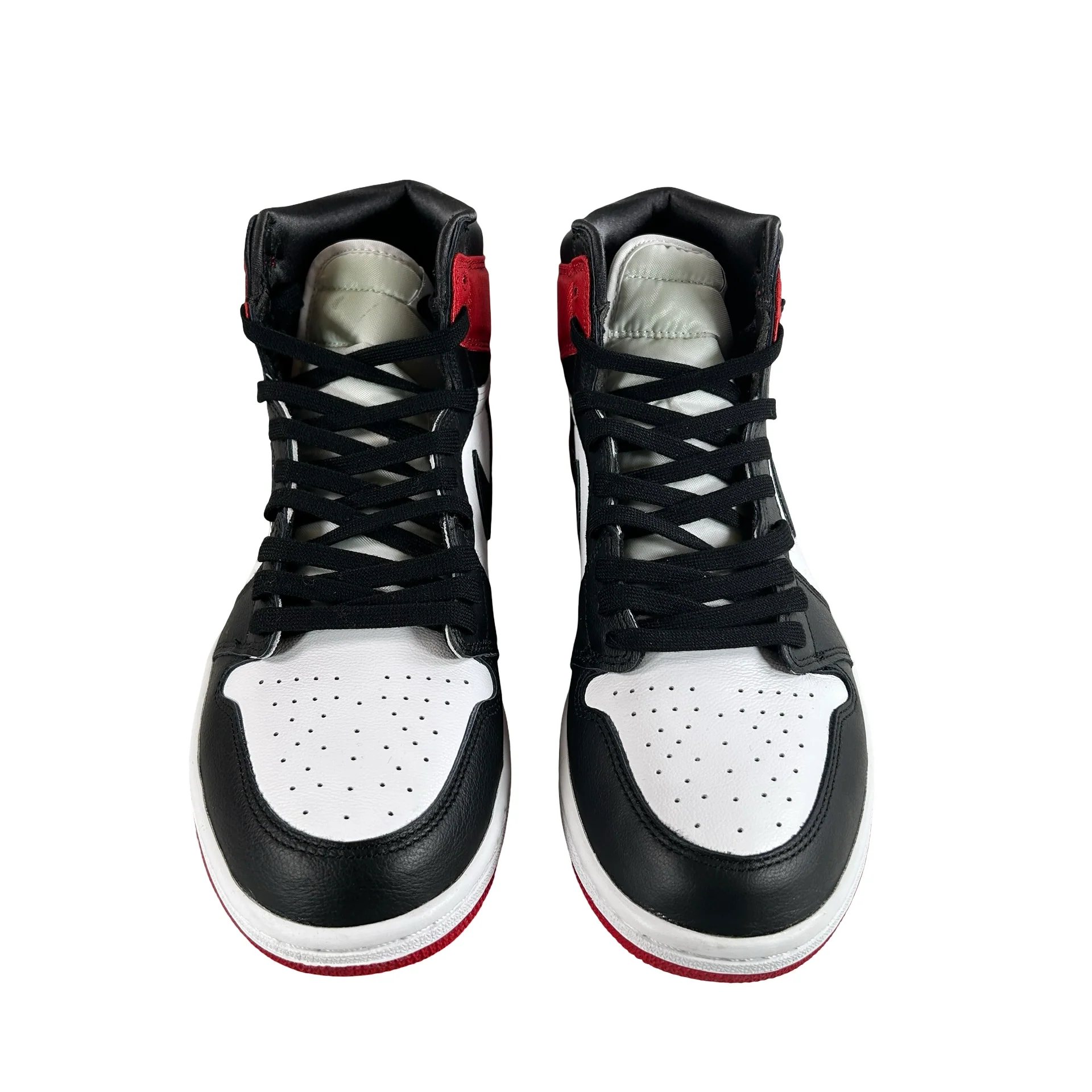 CD0461 016 AJ1 Satin Black Toe [USED] - 10.5 W (Used2) - Image 2