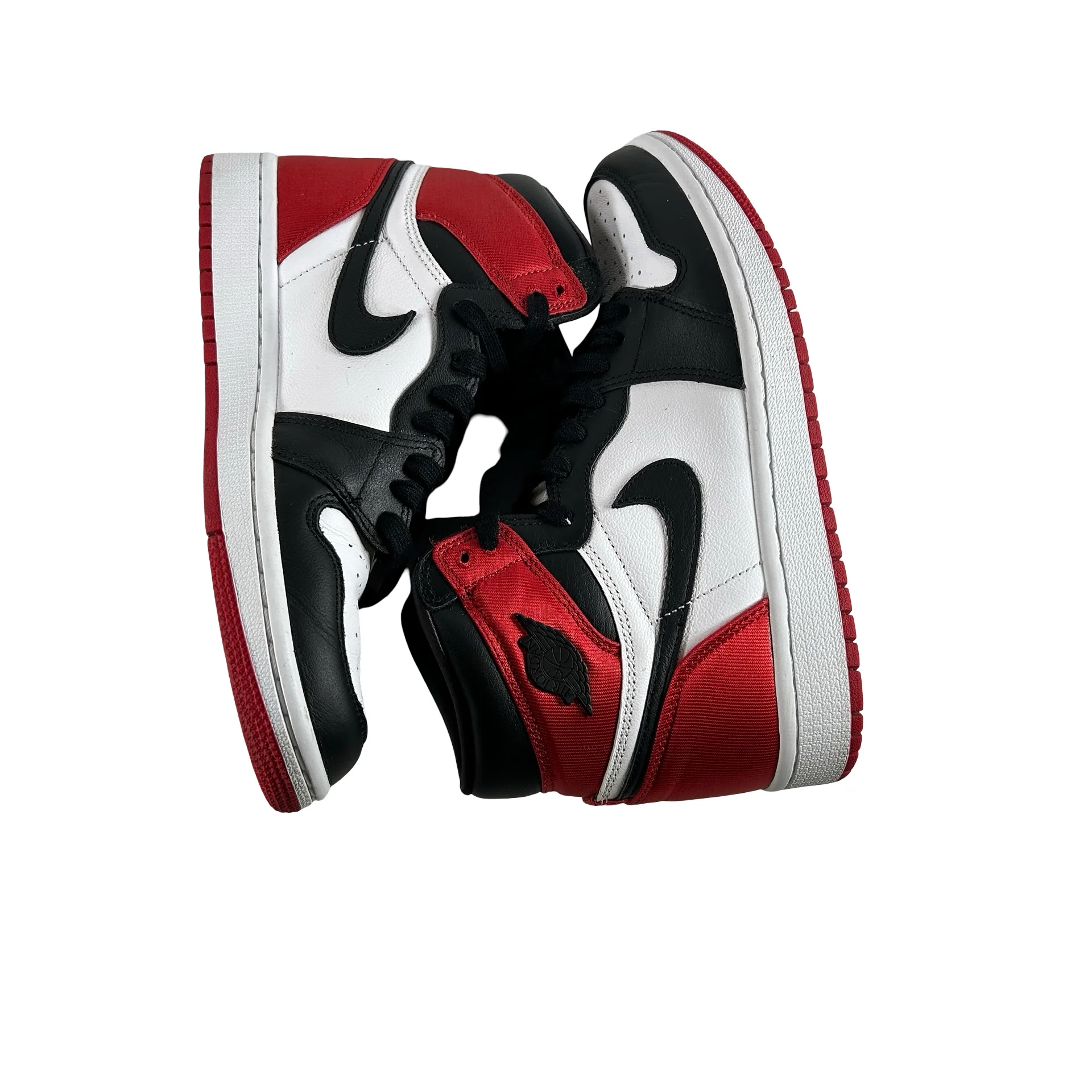 CD0461 016 AJ1 Satin Black Toe [USED] - 7.5 W (Used) - Image 5