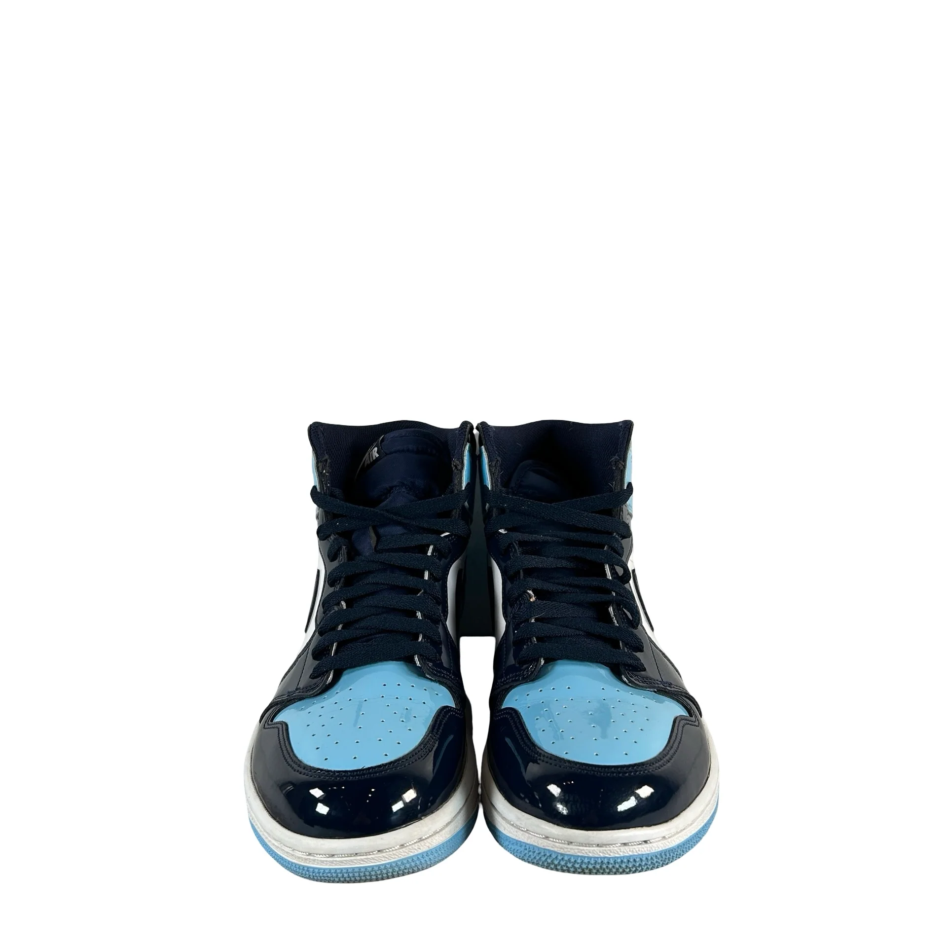 CD0461 401 Jordan 1 Retro High UNC Patent (Women's) [USED] - 11 W (Used) - Image 2