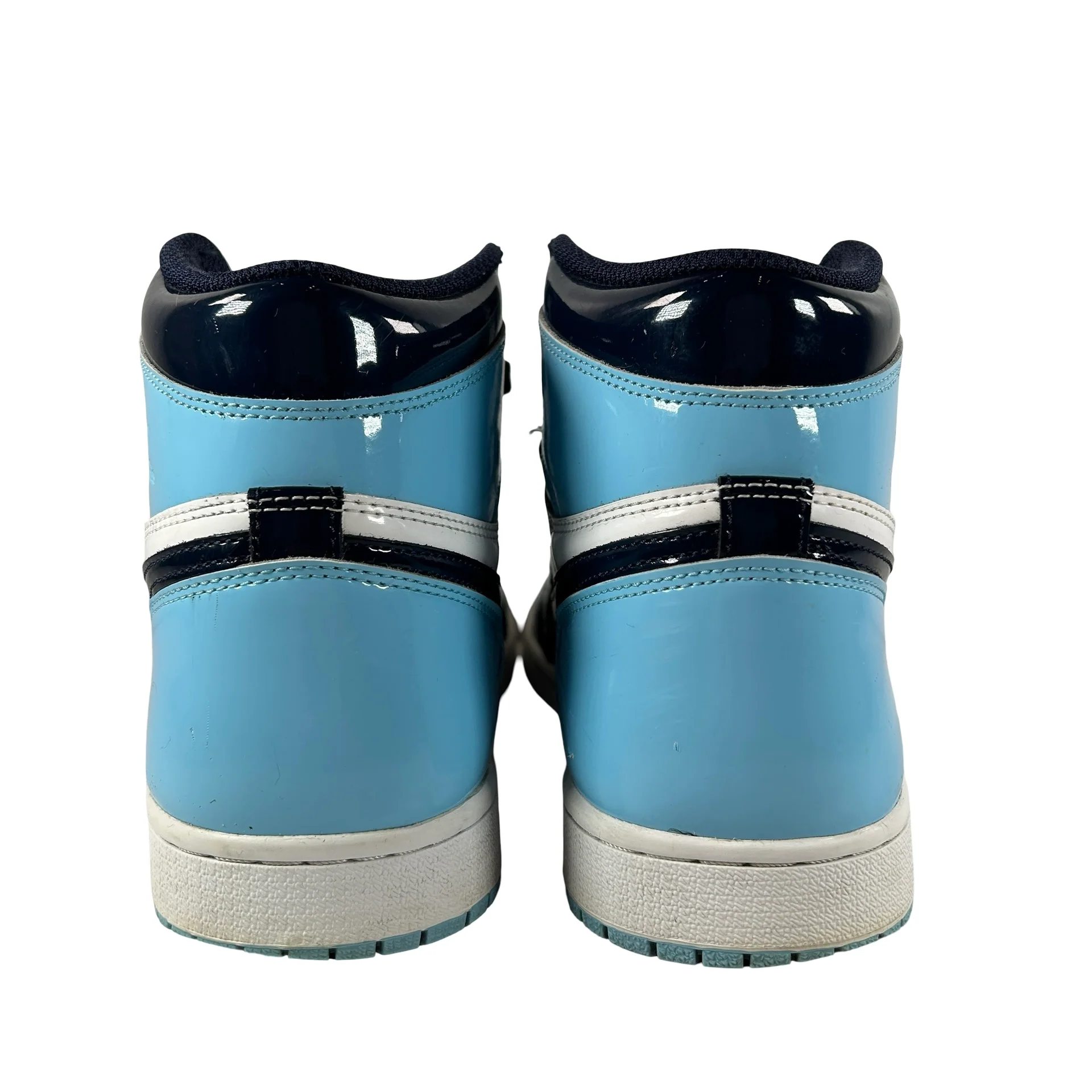 CD0461 401 Jordan 1 Retro High UNC Patent (Women's) [USED] - 9.5 W (Used) - Image 3