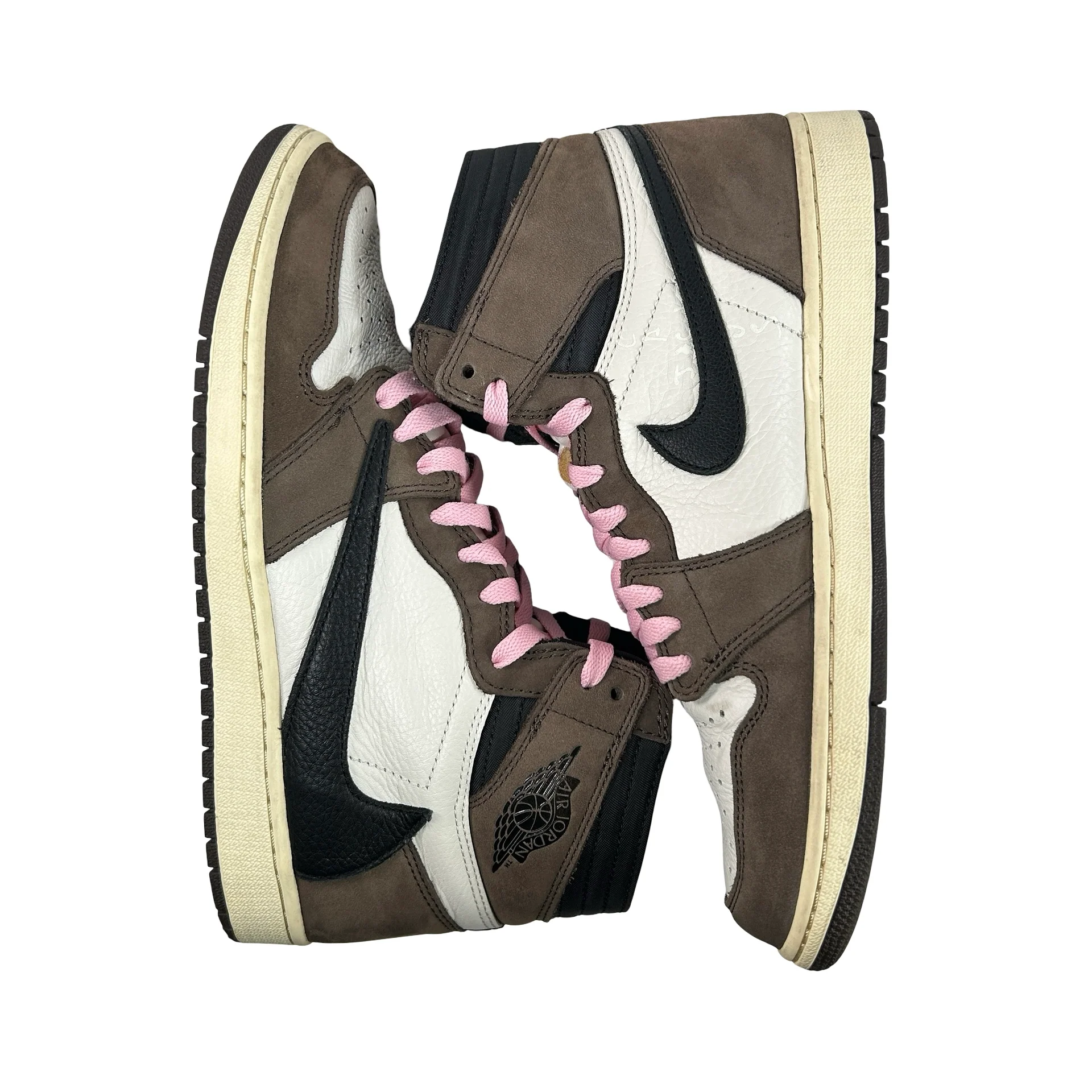 CD4487 100 Jordan 1 Retro High OG SP Travis Scott Mocha [USED] - 10 M (Used) - Image 4