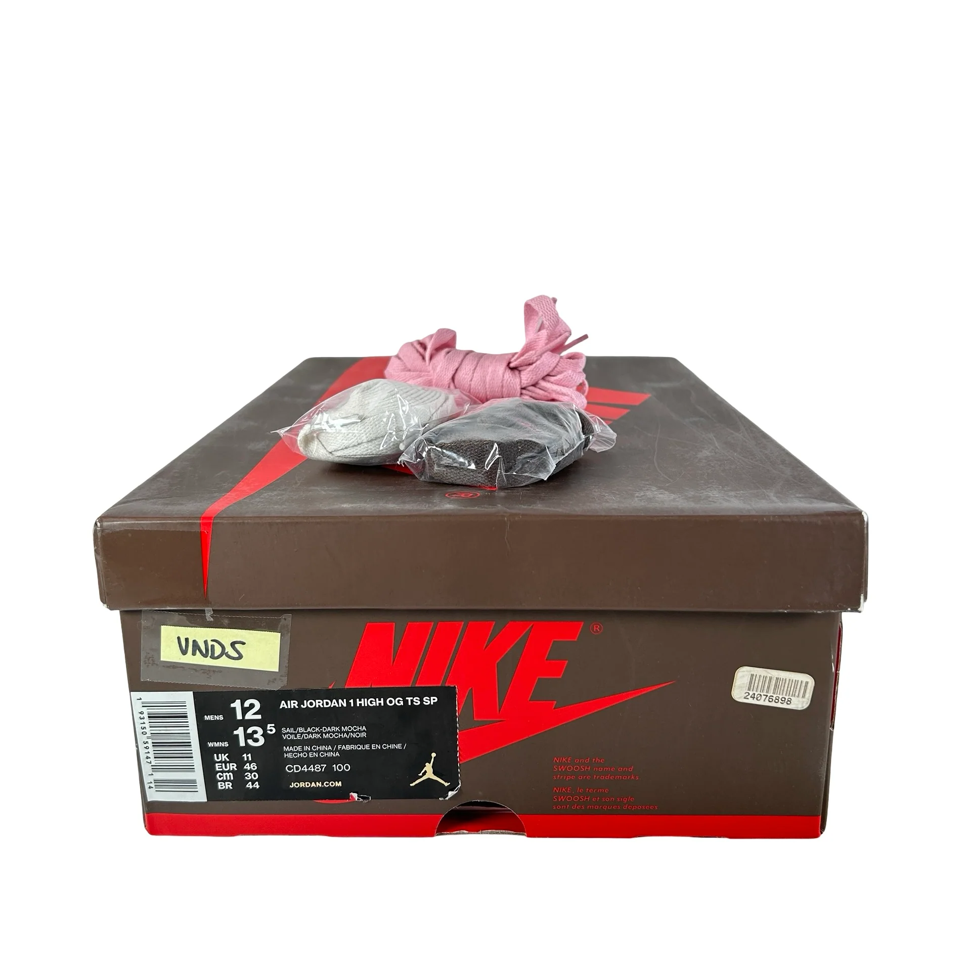 CD4487 100 Jordan 1 Travis Scott Mocha [USED] - 12 M (VNDS) - Image 7