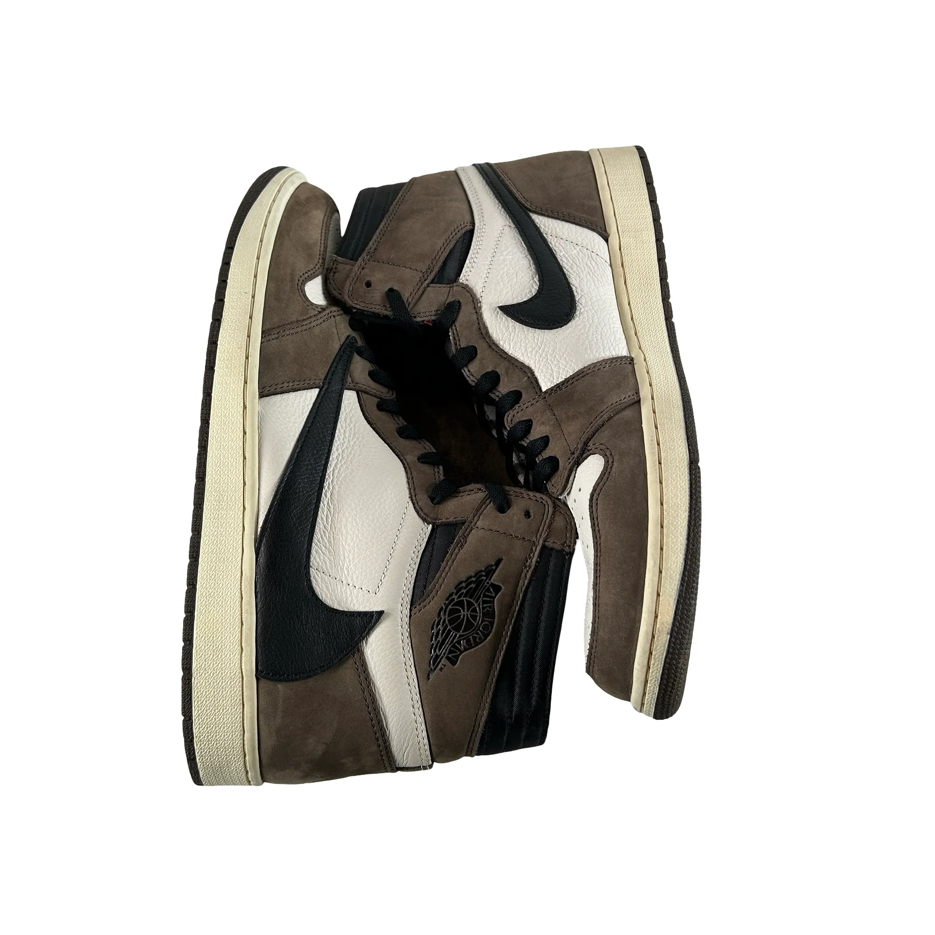 CD4487 100 Jordan 1 Travis Scott Mocha [USED] - 14 M (Used) (No Box) - Image 4
