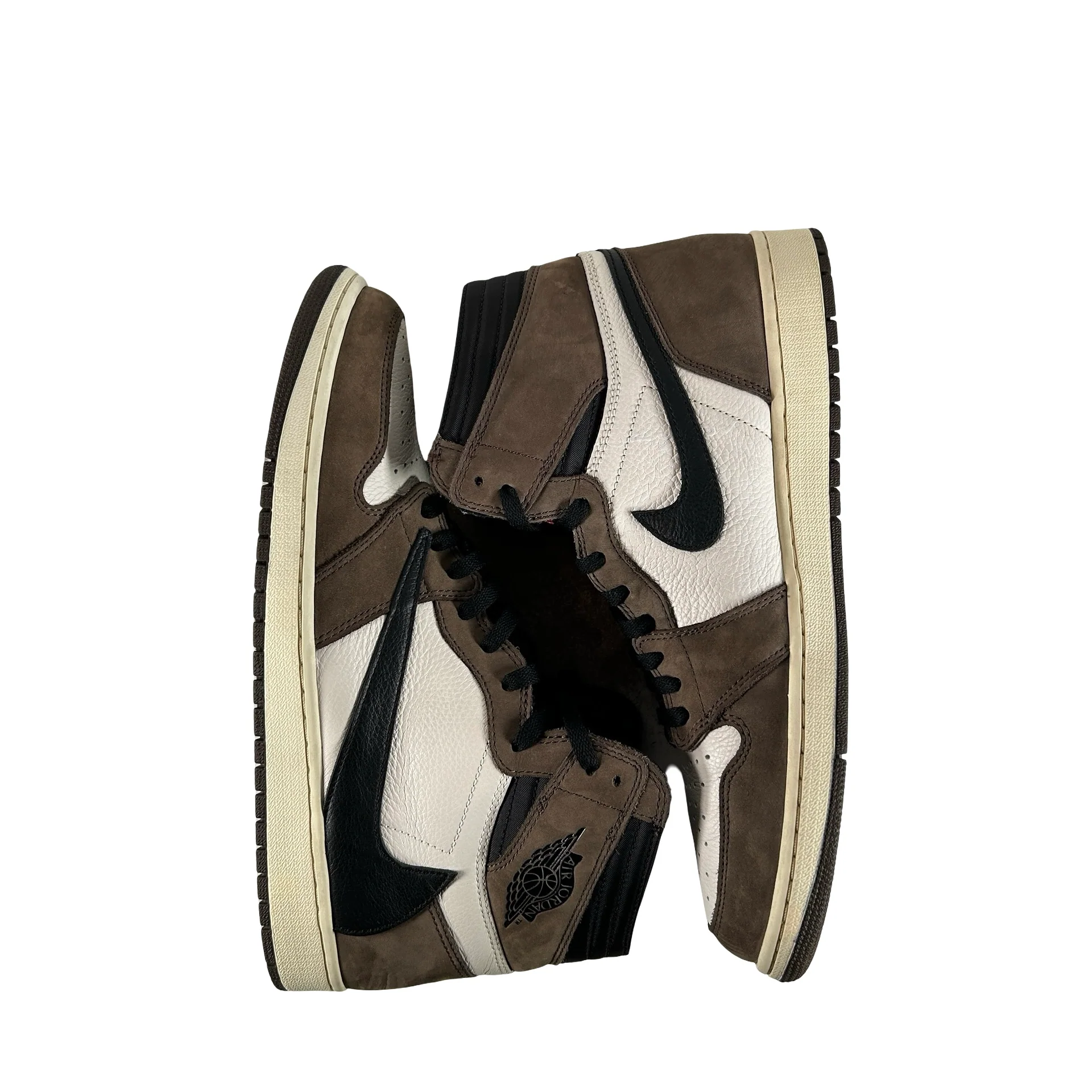 CD4487 100 Jordan 1 Travis Scott Mocha [USED] - 14 M (Used2) (No Box2) - Image 4