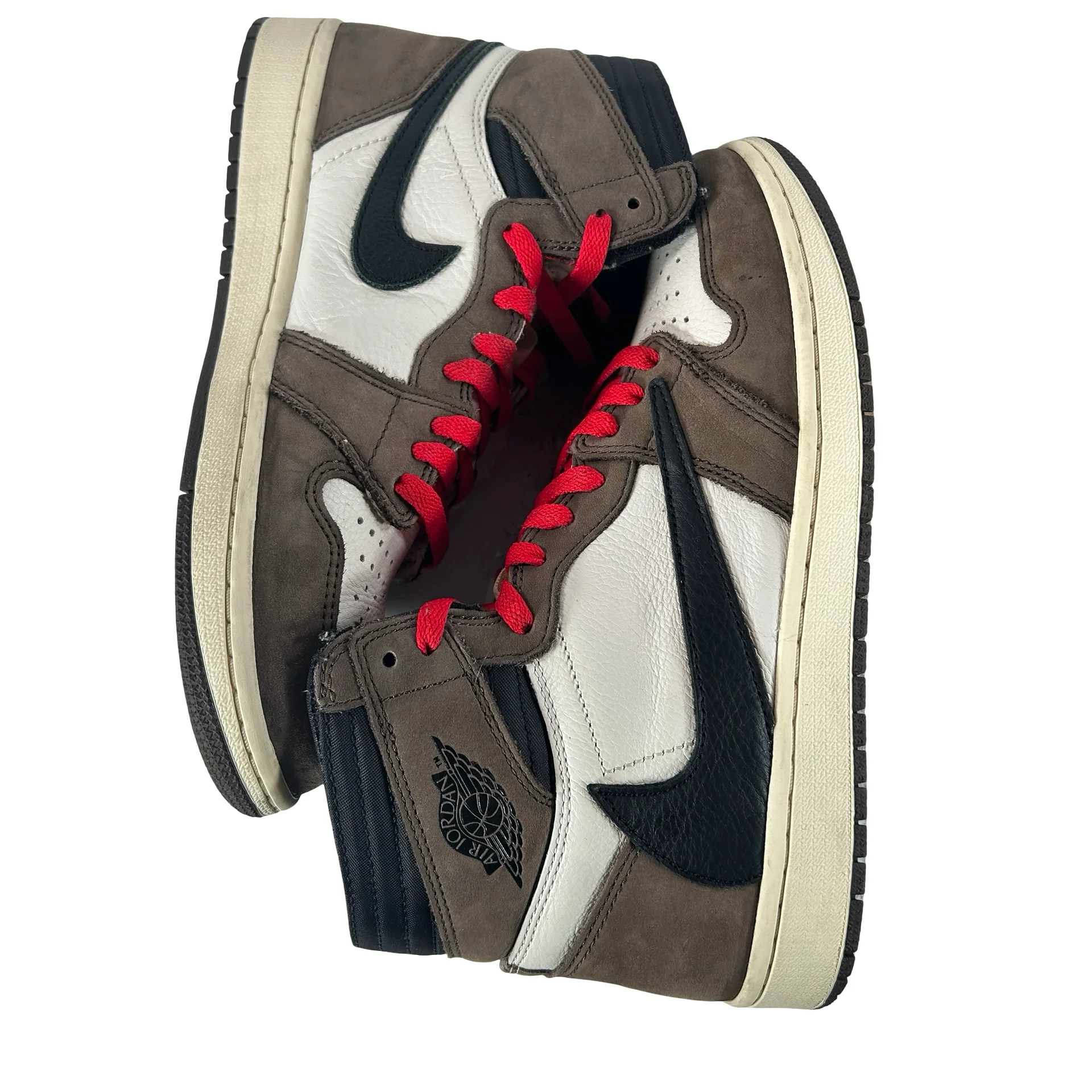 CD4487 100 Jordan 1 Travis Scott Mocha [USED] - 8.5 M (Used) - Image 5