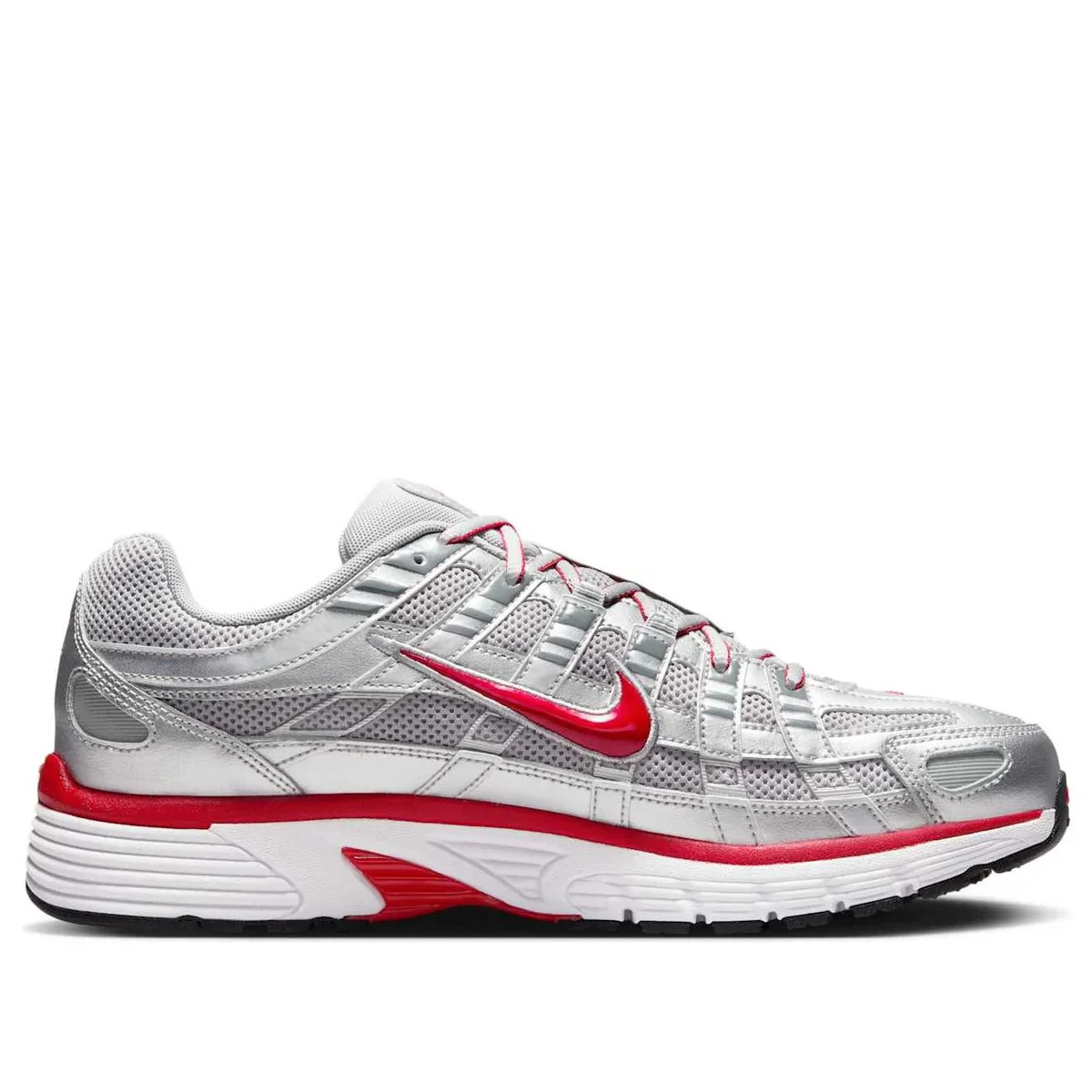 CD6404 024 Nike P-6000 Metallic Silver Gym Red - Image 2