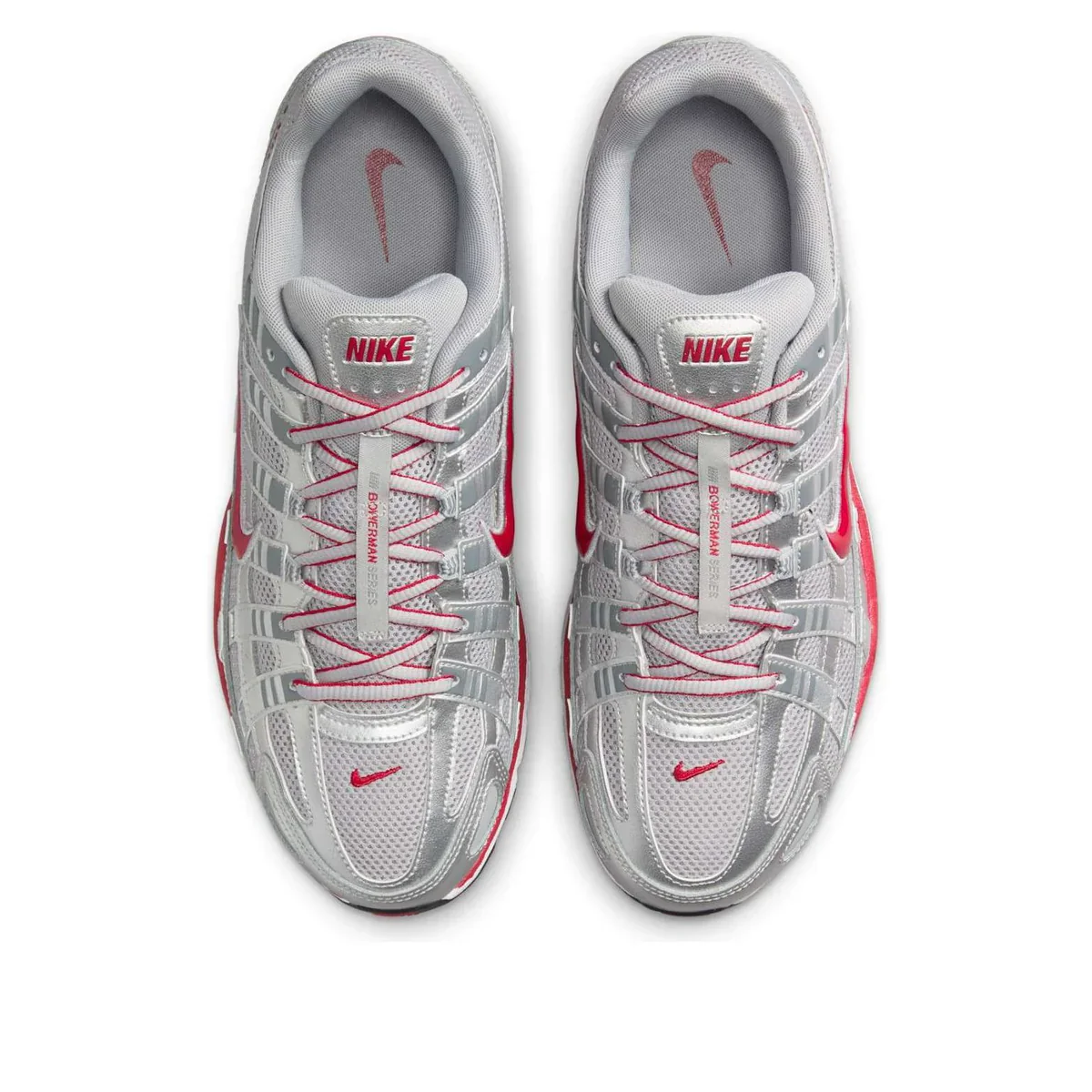 CD6404 024 Nike P-6000 Metallic Silver Gym Red - Image 4