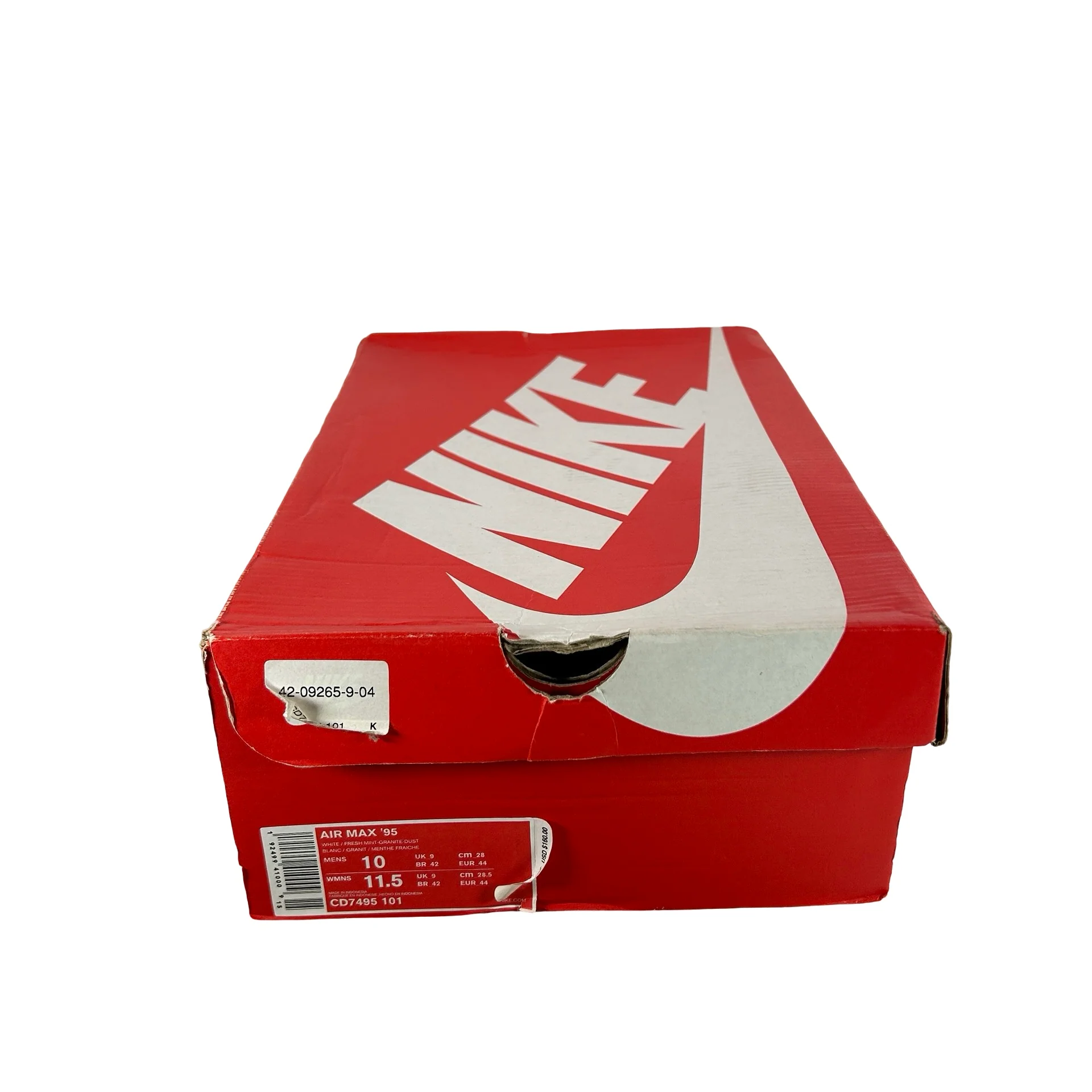 CD7495 101 Nike Air Max 95 OG Fresh Mint [USED] - 10 M (Used) - Image 7