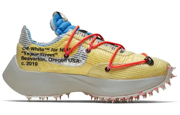 CD8178 700 Nike Vapor Street Off-White Tour Yellow (Women's) - Image 2