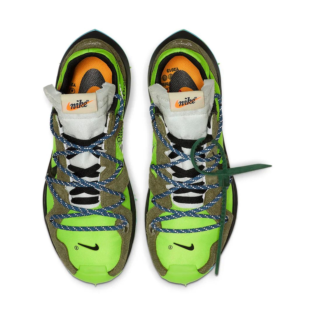 CD8179 300 Nike Zoom Terra Kiger 5 Off-White Electric Green (Women's) - Image 3