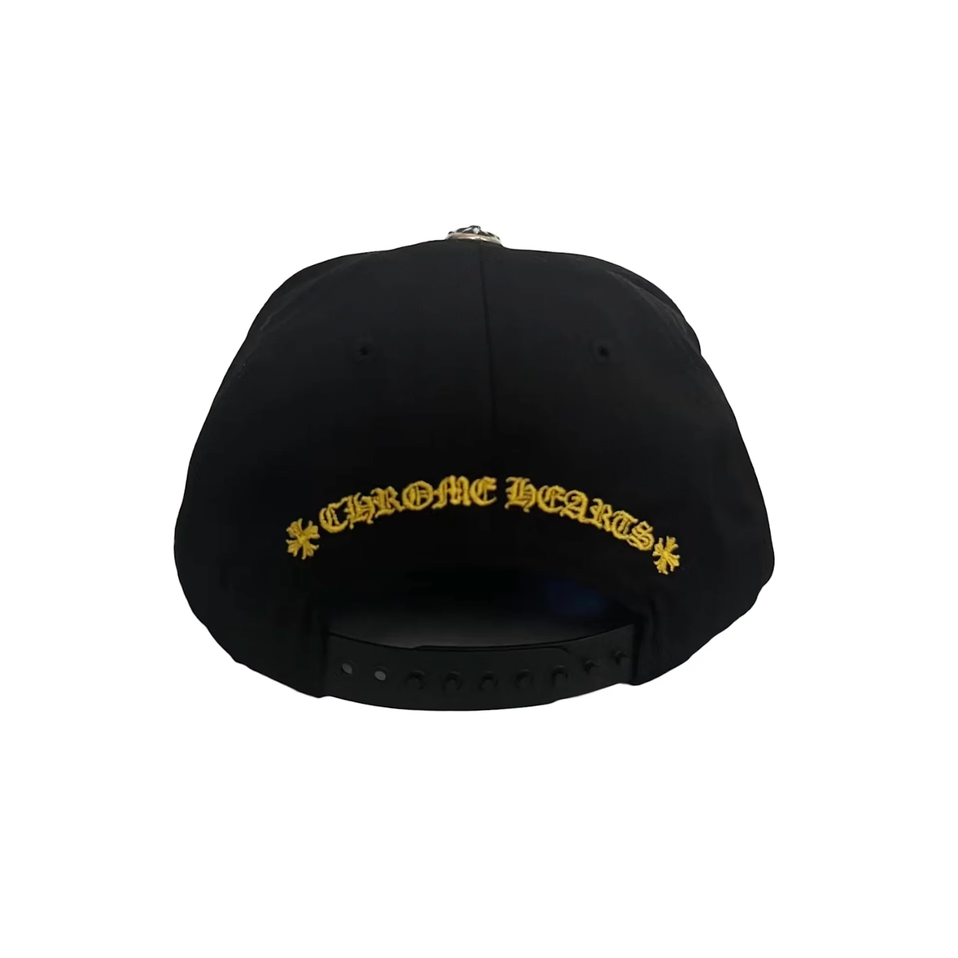 Chrome Hearts CH Baseball Cap Black/Yellow [USED] - Image 2