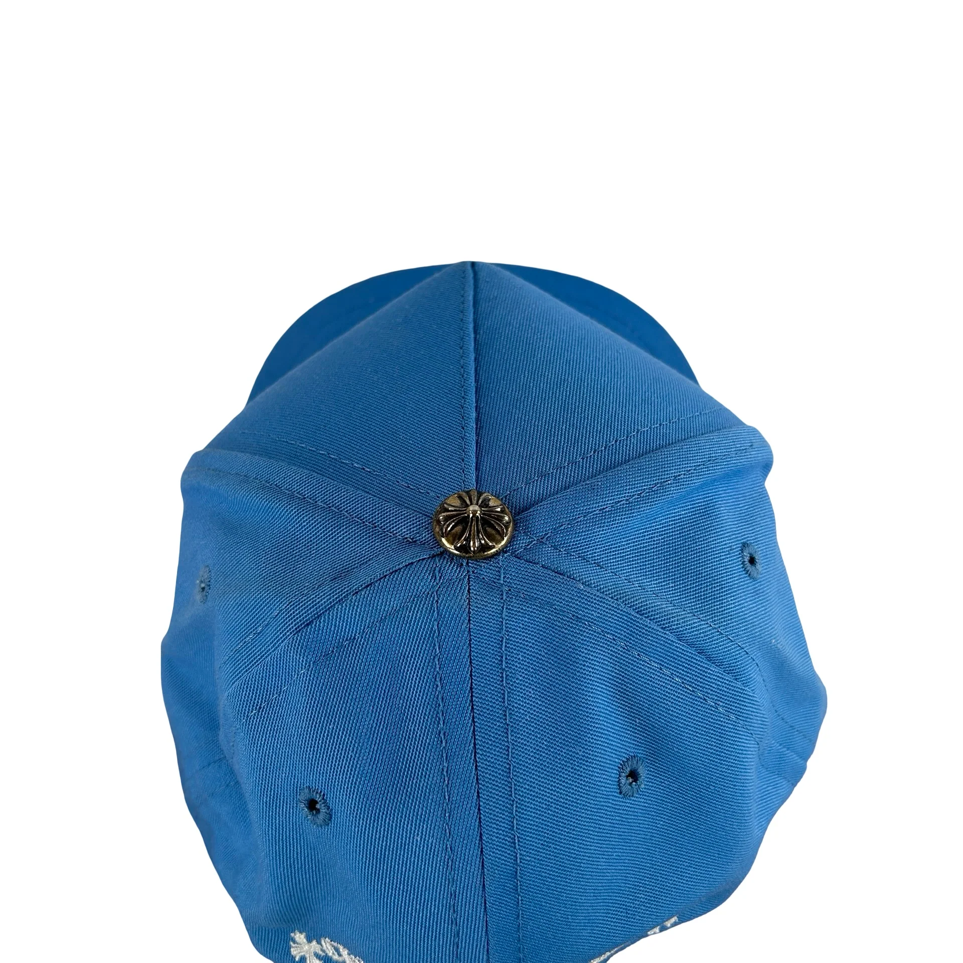 Chrome Hearts CH Baseball Hat Light Blue [USED] - Image 3