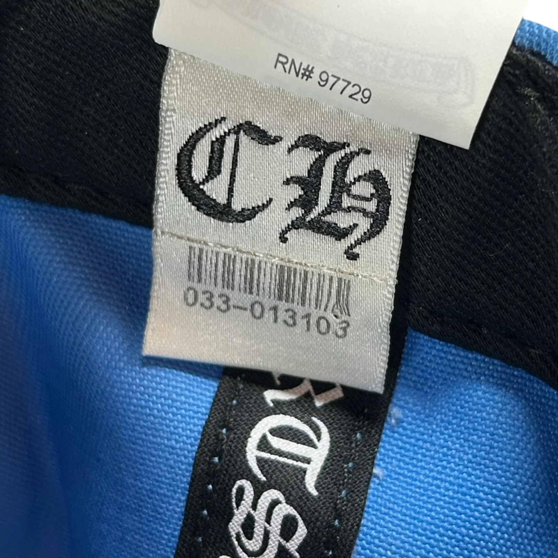 Chrome Hearts CH Baseball Hat Light Blue [USED] - Image 7