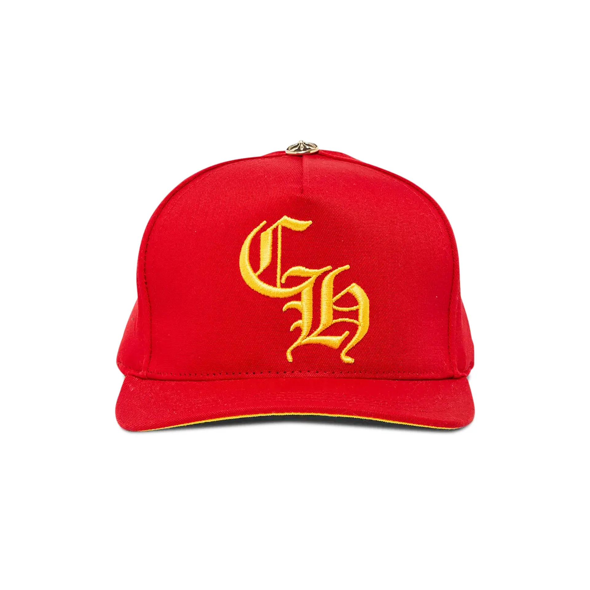 Chrome Hearts Baseball Hat 'Red/Yellow'