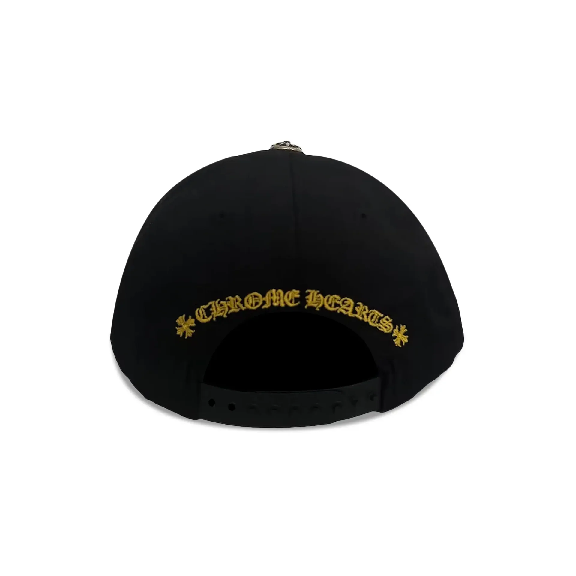 Chrome Hearts CH Snapback 'Black/Yellow' - Image 2