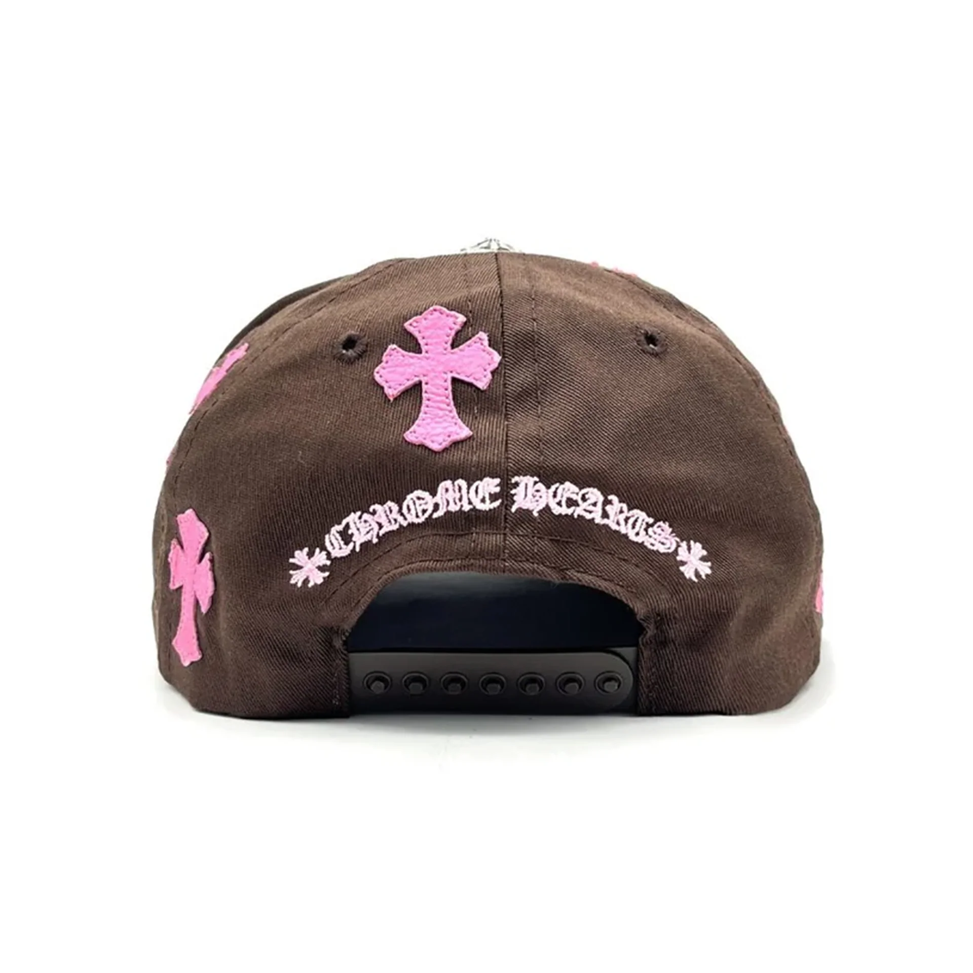 Chrome Hearts Cross Patch Hat Brown/Pink - Image 2