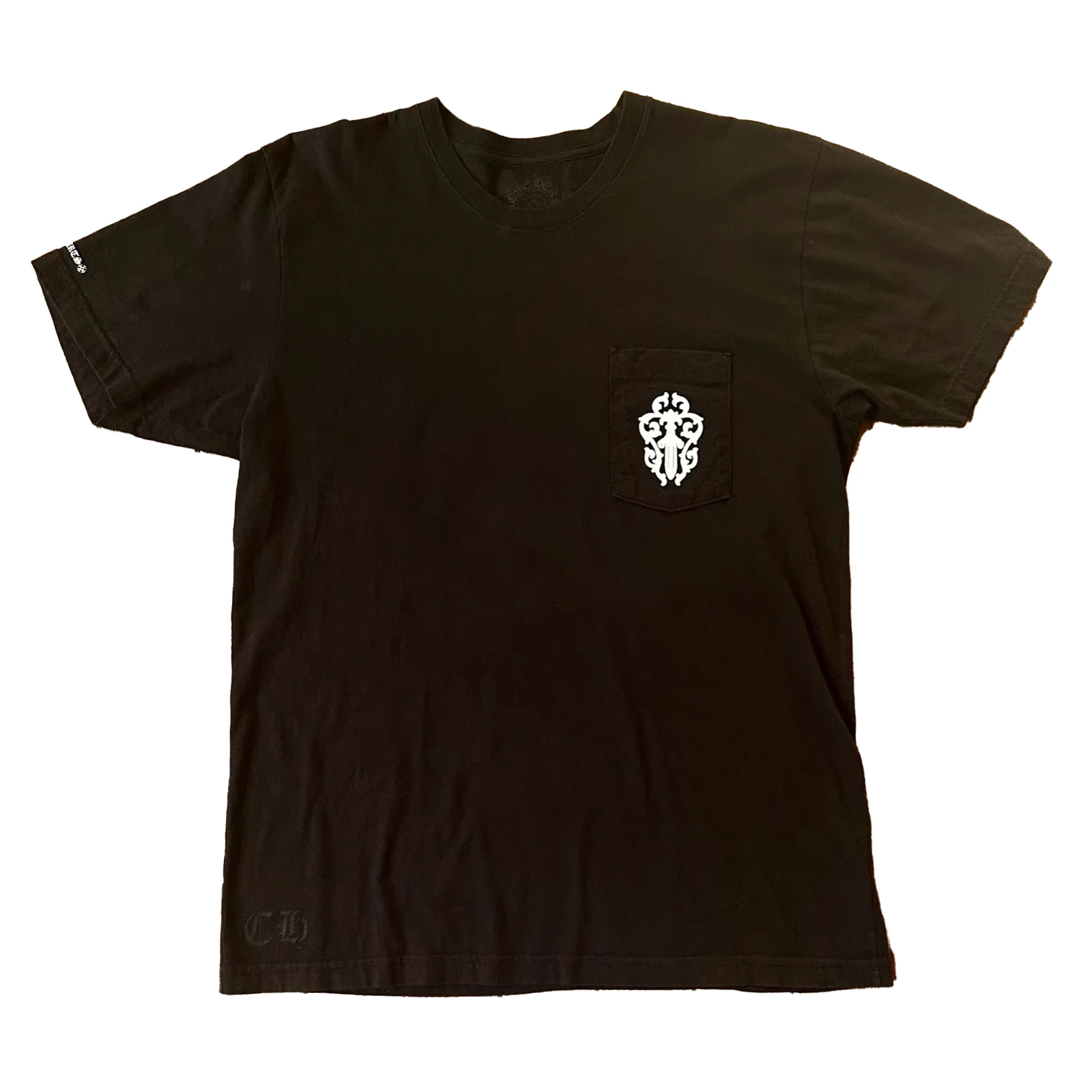 Chrome Hearts Dagger Tee Black [USED] - L (Used) - Image 2
