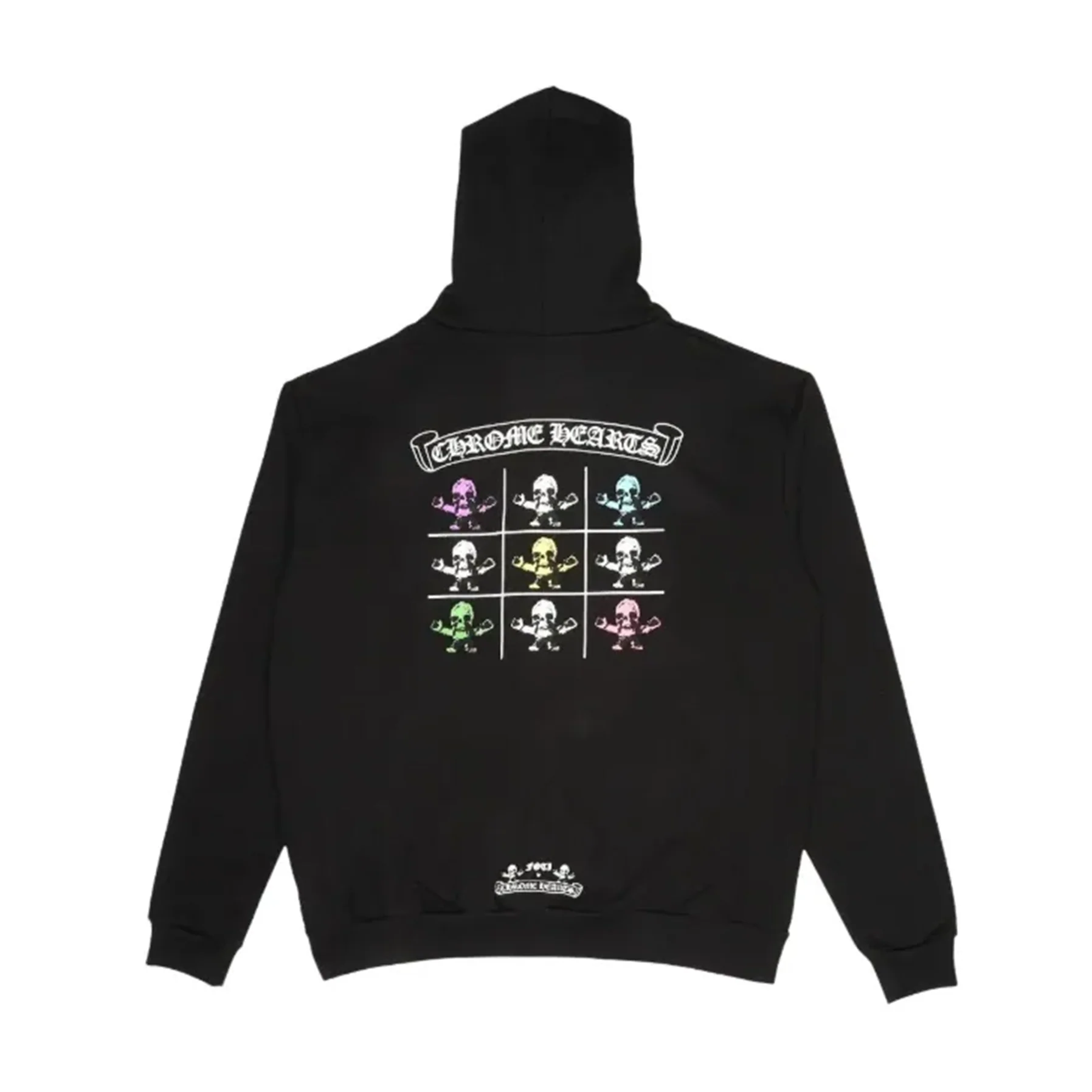 Chrome Hearts Foti Tic Tac Toe Zip-Up Hoodie