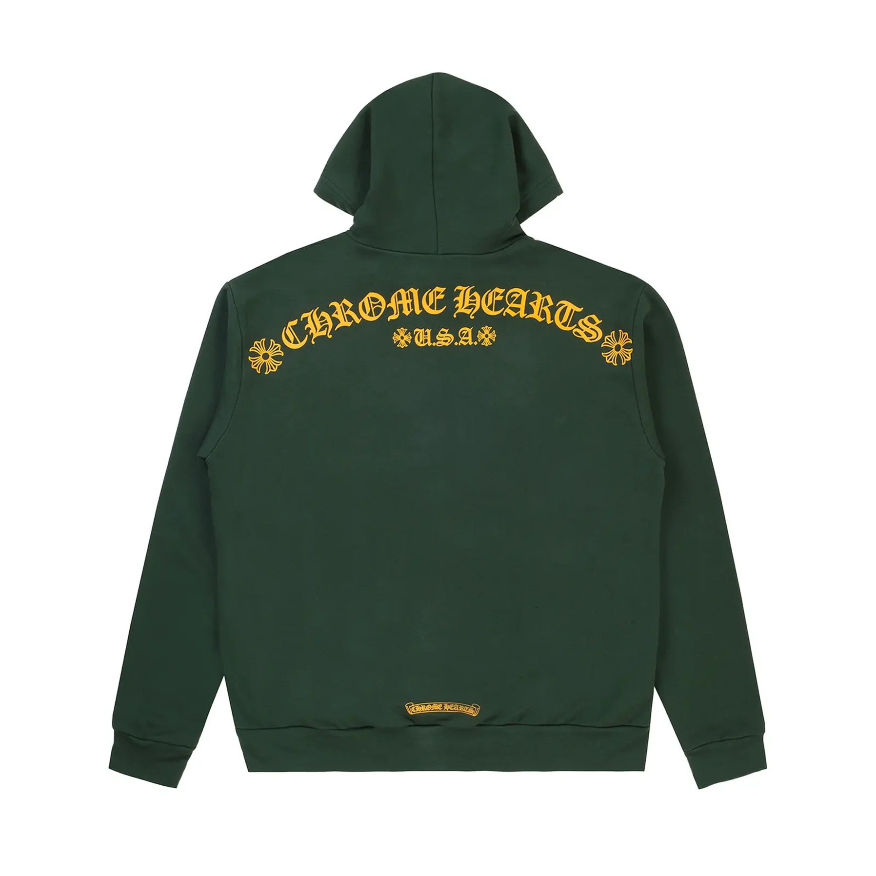 Chrome Hearts Green Hoodie Green/Orange [USED] - XL (Used) - Image 2