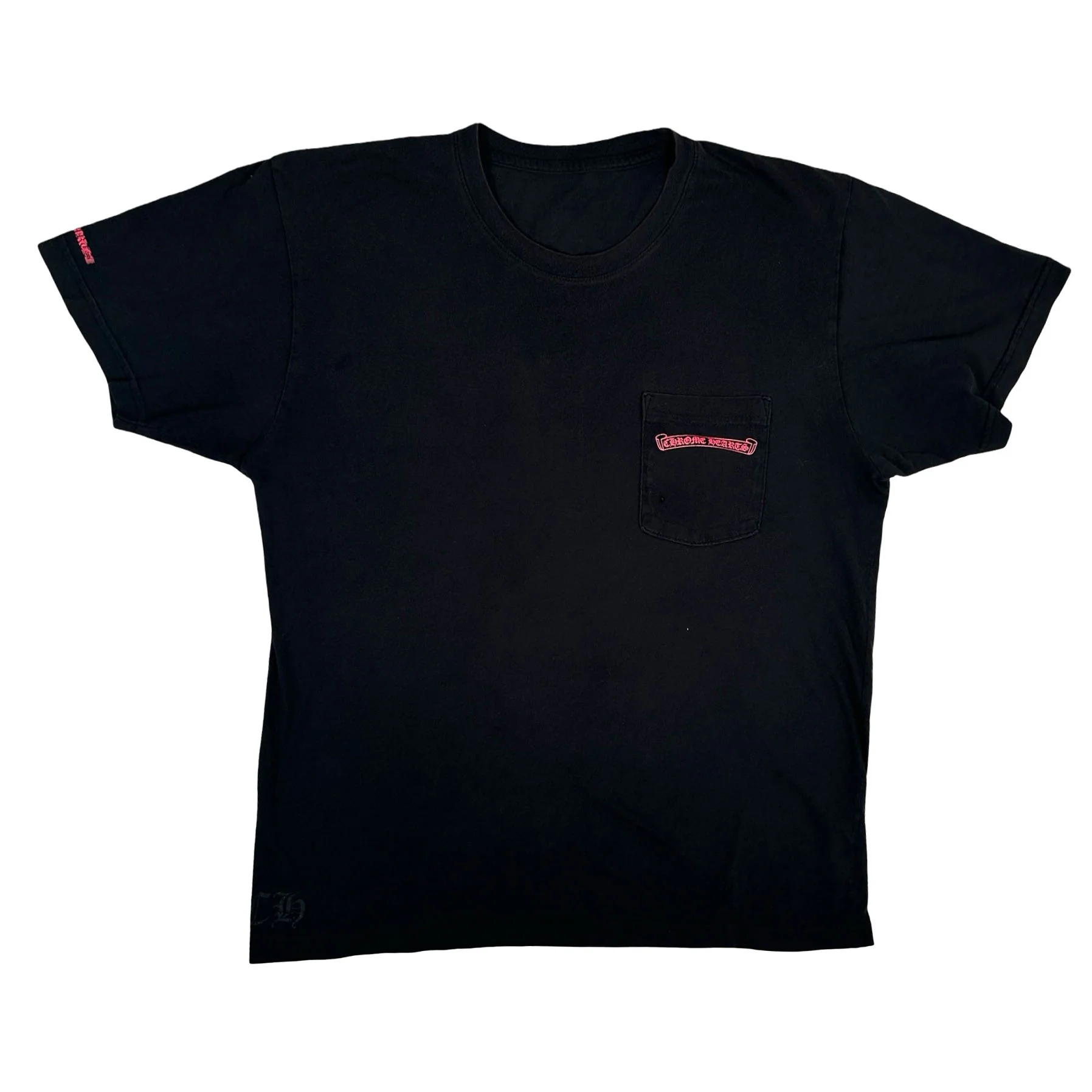 Chrome Hearts Hollywood T-Shirt Black/Pink [USED] - L (Used) - Image 2