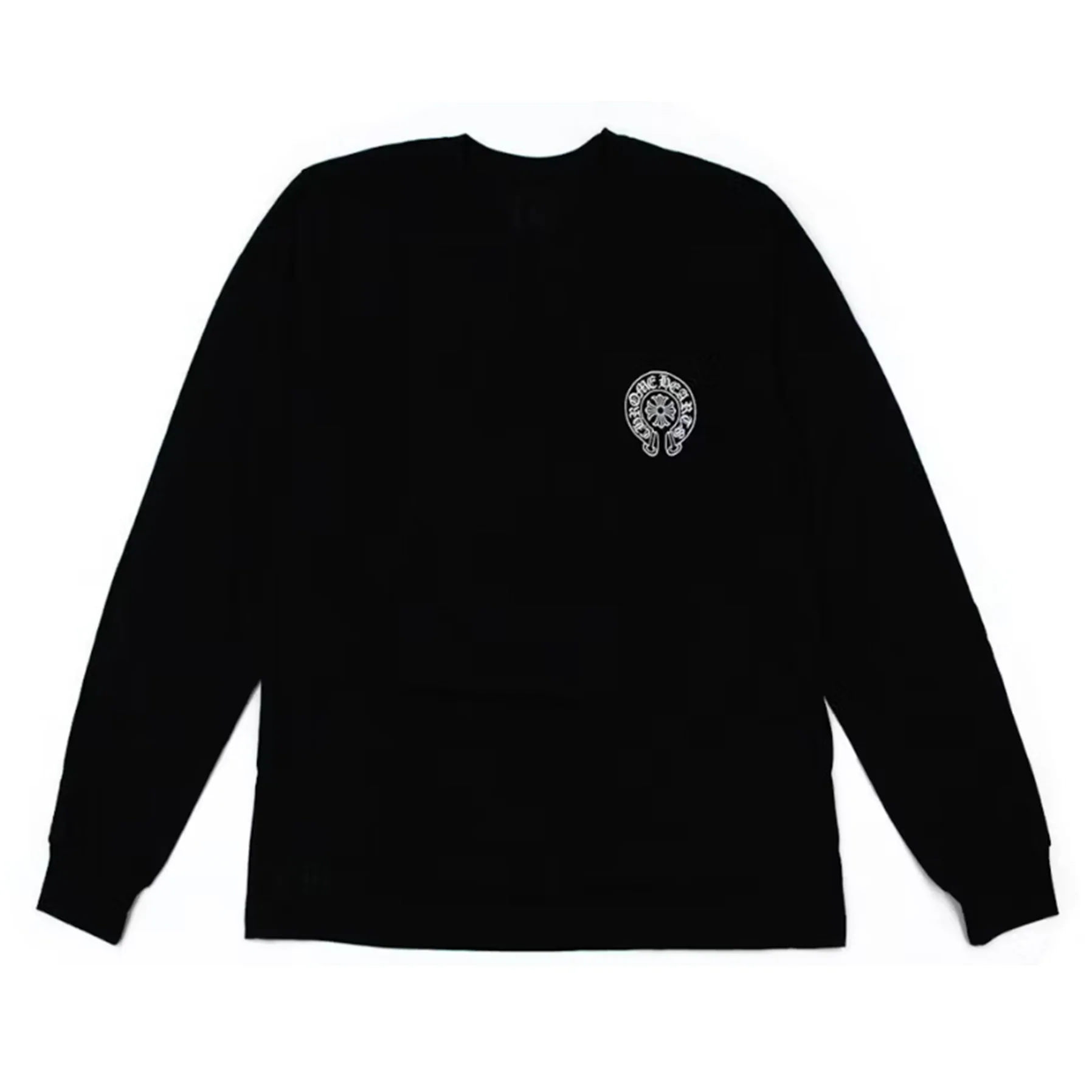 Chrome Hearts Horse Shoe L/S T-shirt Black - Image 2