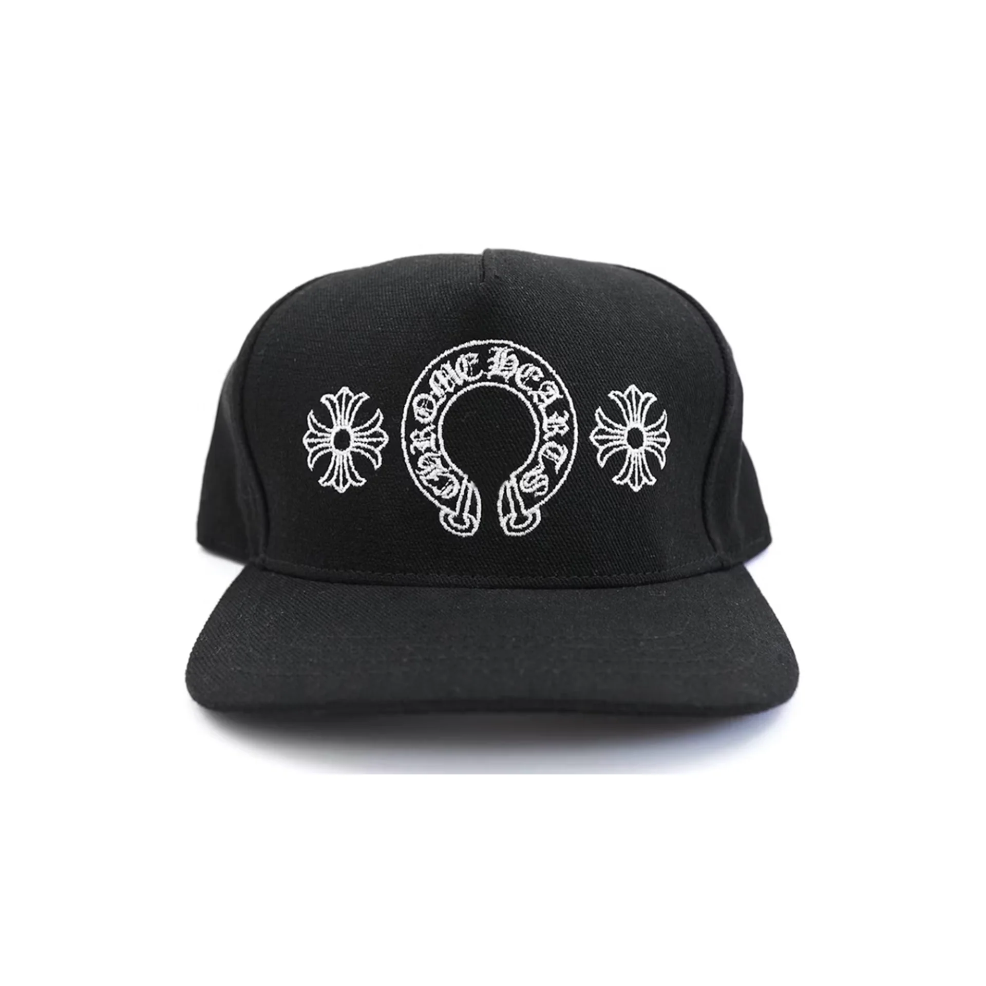 Chrome Hearts Horseshoe Denim Baseball Hat Black [USED]