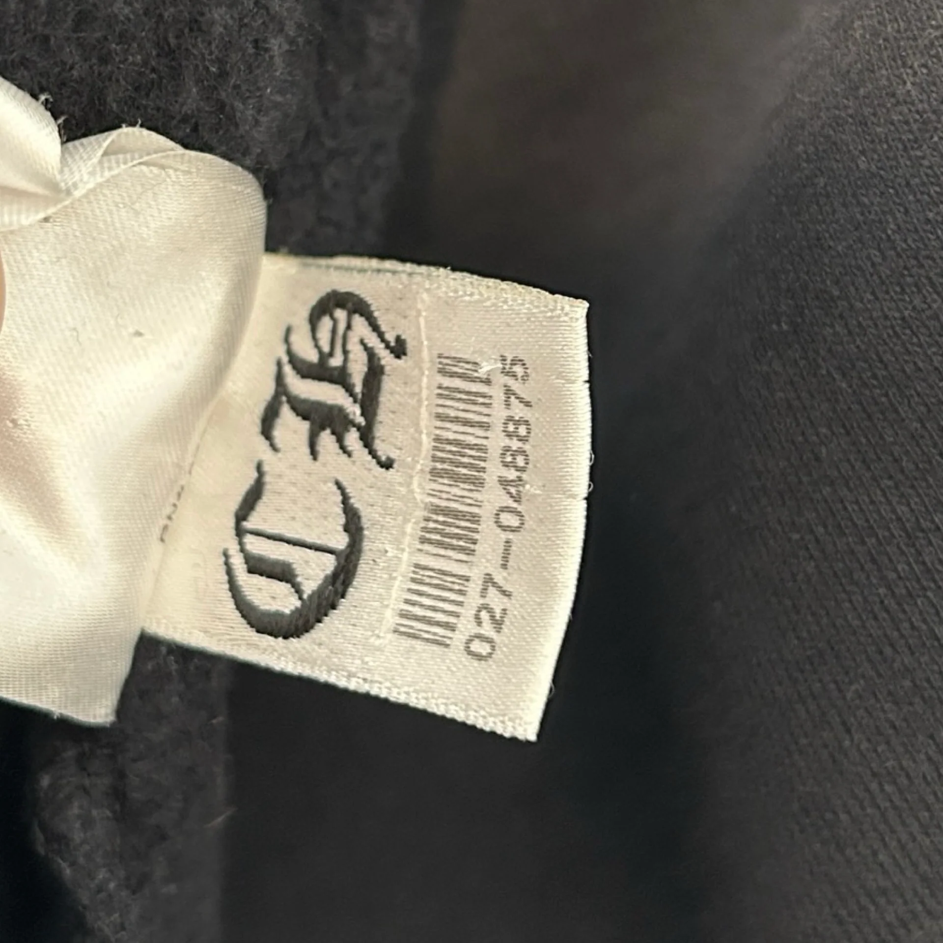 Chrome Hearts Horseshoe Floral Cross Sleeve Zip Up Hoodie Black/White [USED] - XL (Used) - Image 11