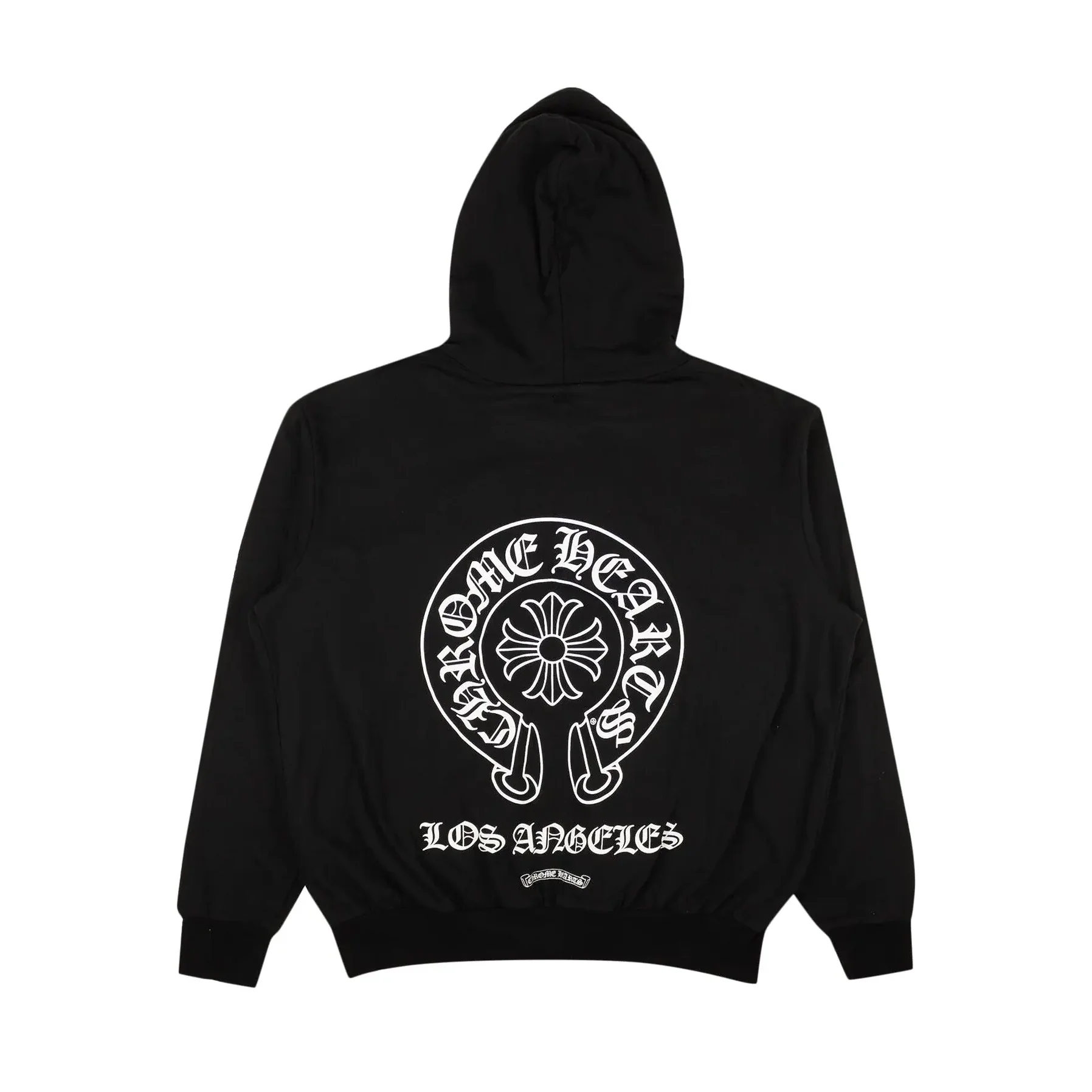 Chrome Hearts Los Angeles Zip-Up Hoodie Sweatshirt 'Black' [USED] - XXL (Used)