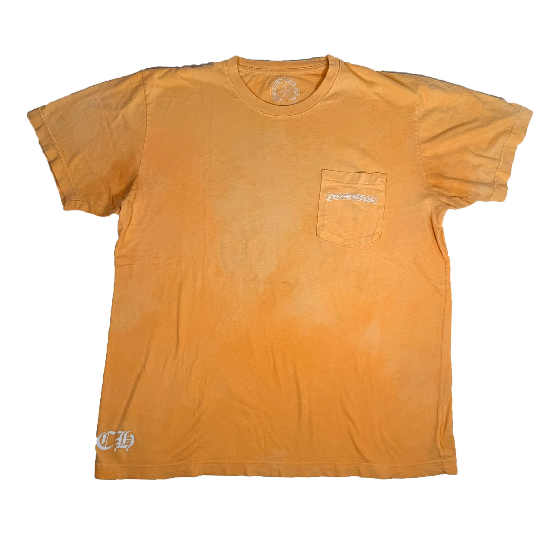 Chrome Hearts Miami Exclusive Dagger Pocket Tee Orange [USED] - L (Used)